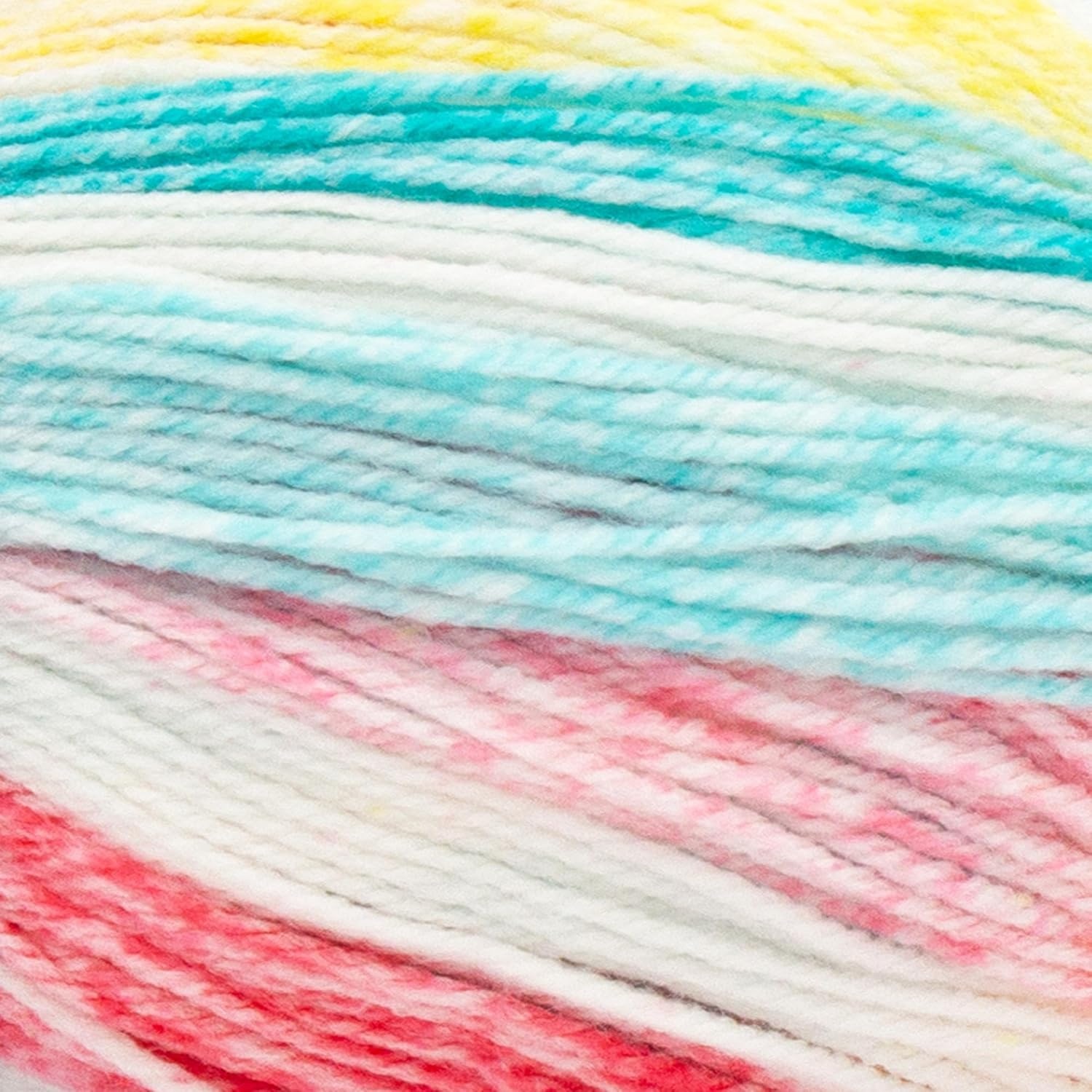image:image1 Skein Lion Brand Yarn Ice Cream Baby Yarn BlueberryFunfetti