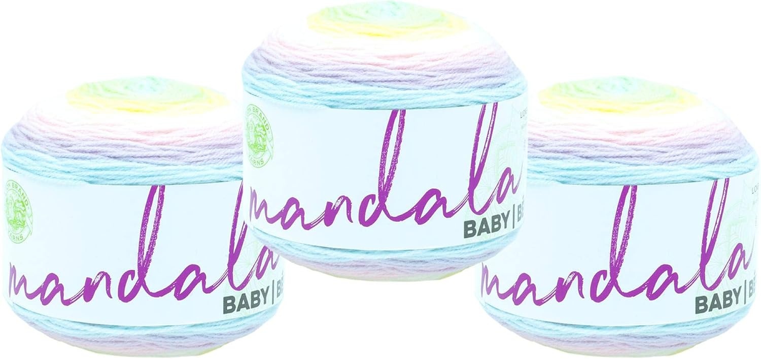 image:image3 Pack Lion Brand Yarn Mandala Baby Yarn Diago AlleyDiagon Alley