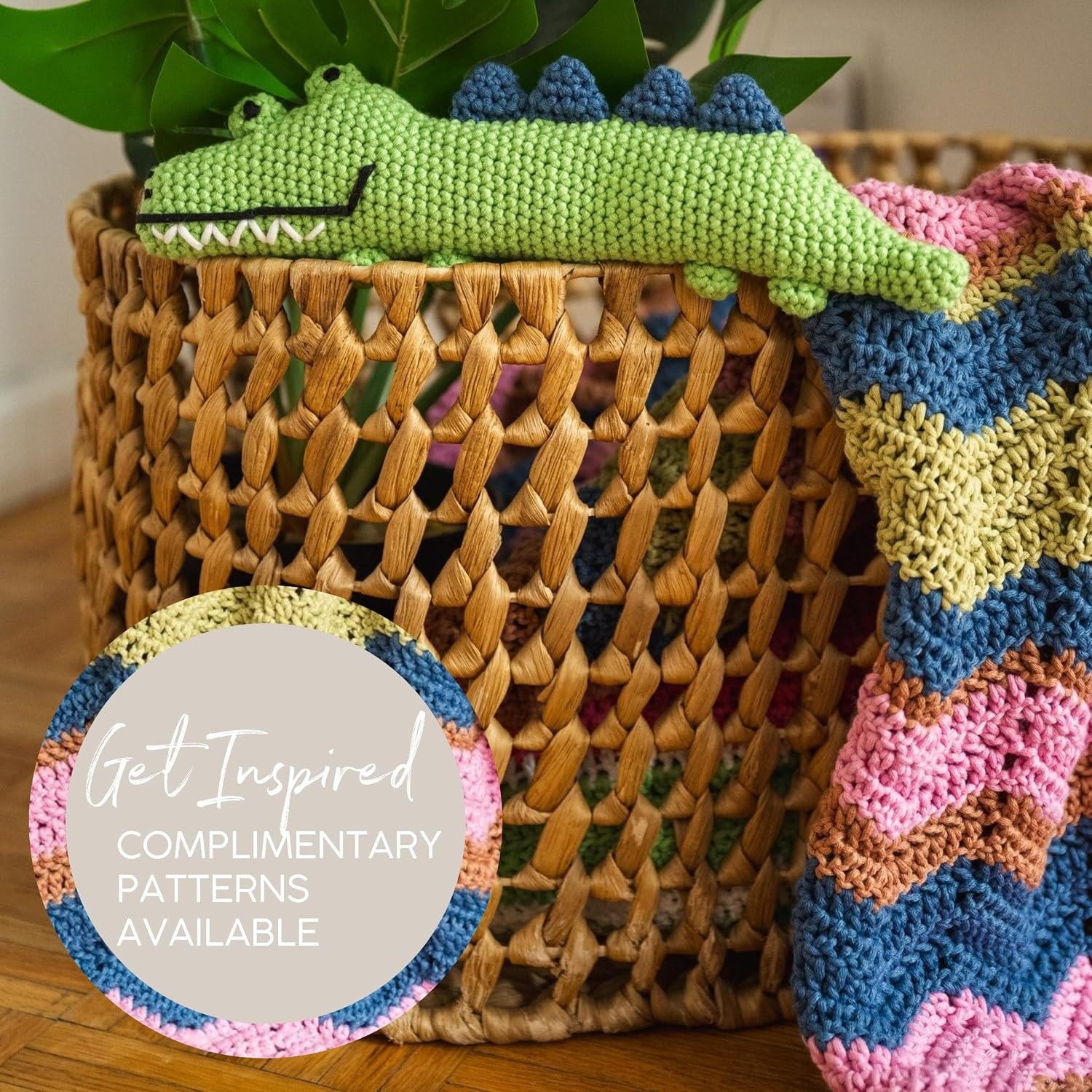 image:imageLion Brand Lazy Days Beginner Yarn for Knitting Crocheting and Crafts Clay 3 PackWoodrose