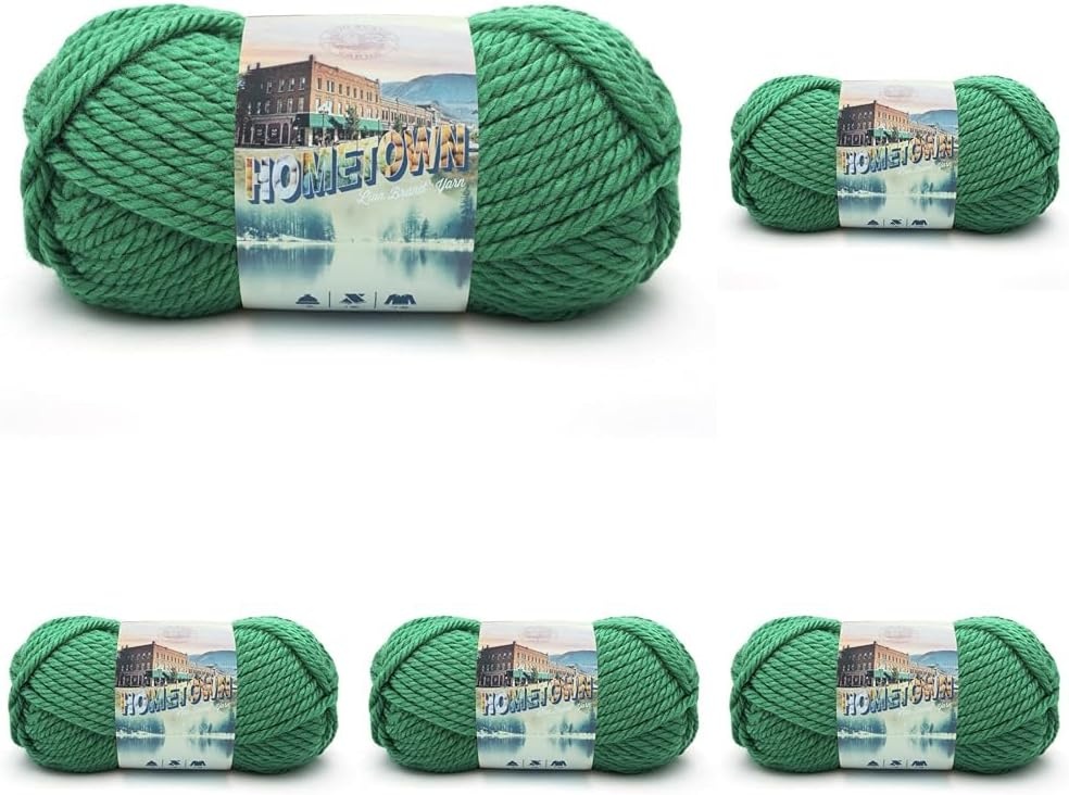 image:imageLion Brand Yarn 135219 Hometown Yarn North Folk Merlot 1 SkeinGreen Bay