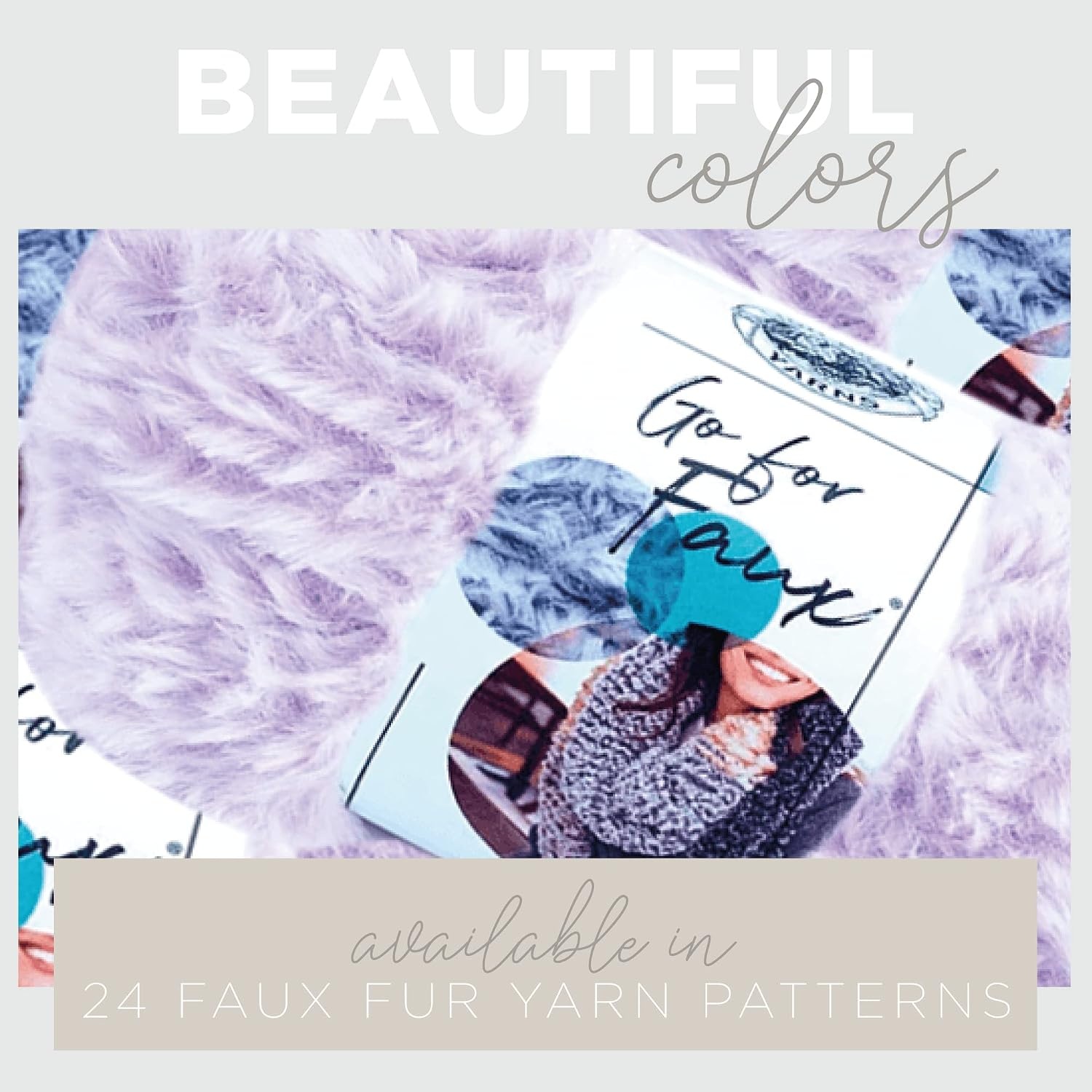 image:imageLion Brand Yarn Bulky Go for Faux Bulky Yarn for Knitting amp Crocheting Baked Alaska 3 PackLightning Bug