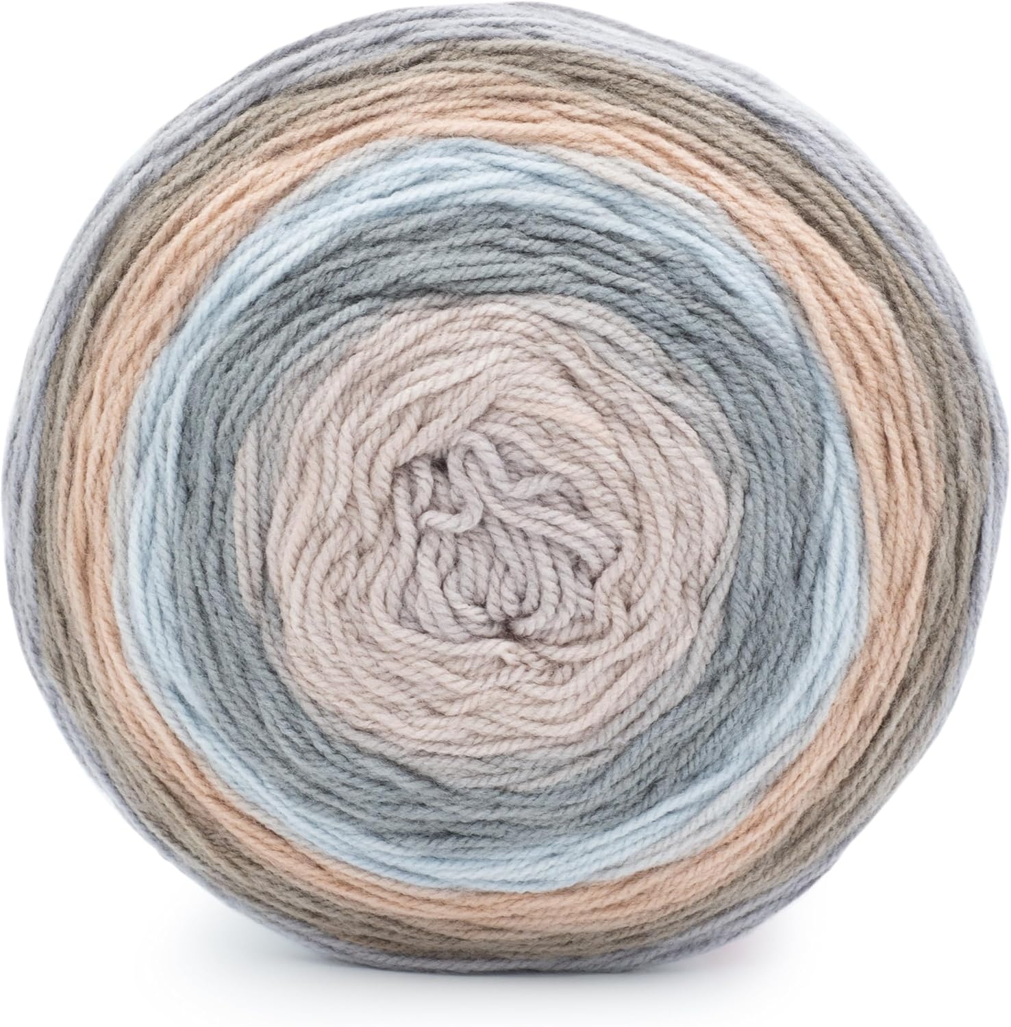 image:imageLion Brand Yarn Colorful Mandala Bonus Bundle Yarn for Knitting Crocheting and Crafting Wood Nymph 1 CakeChewy
