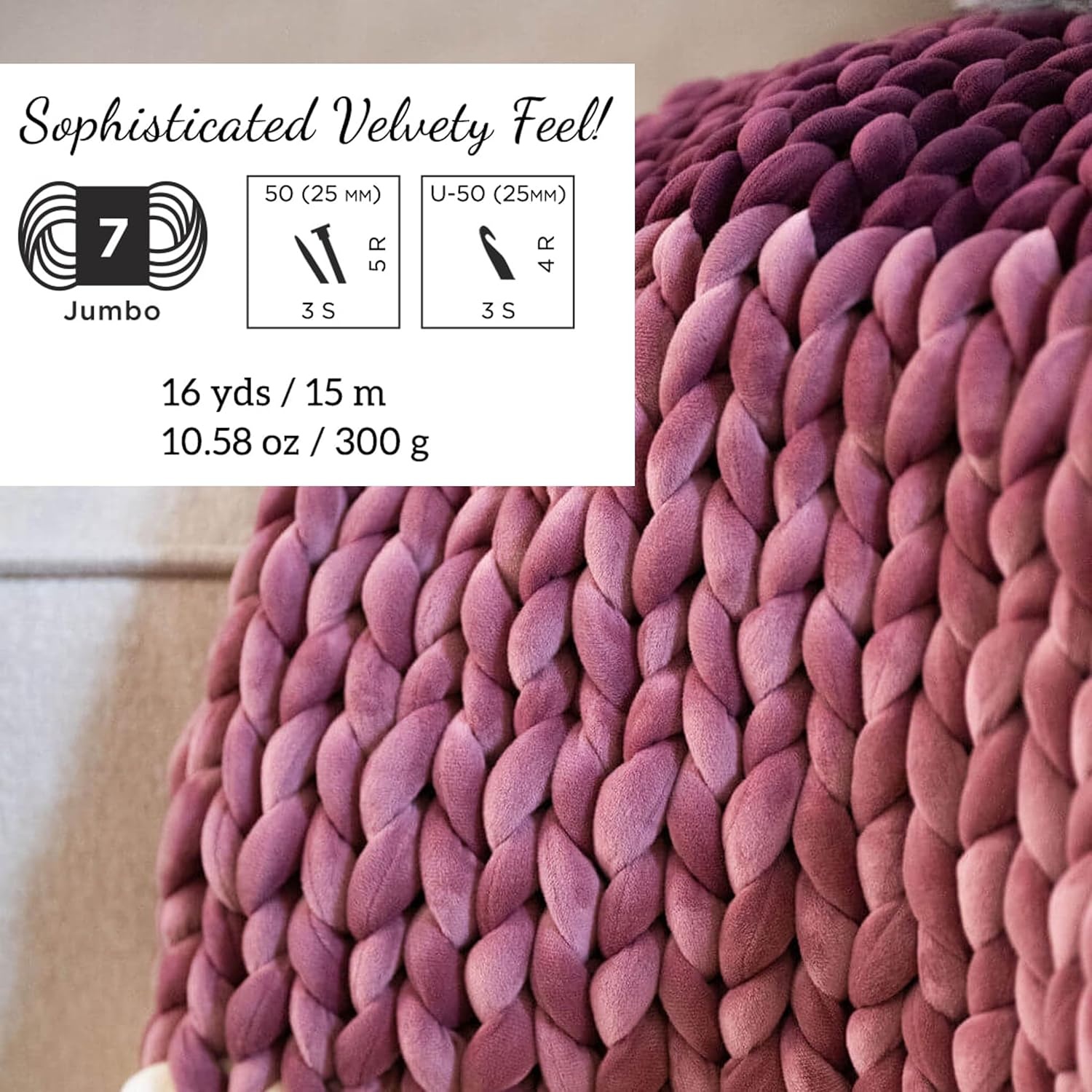 image:imageLion Brand Yarn Cover Story Cozy Luxe Blanket Yarn for Knitting and Crochet Teal 1 PackCream
