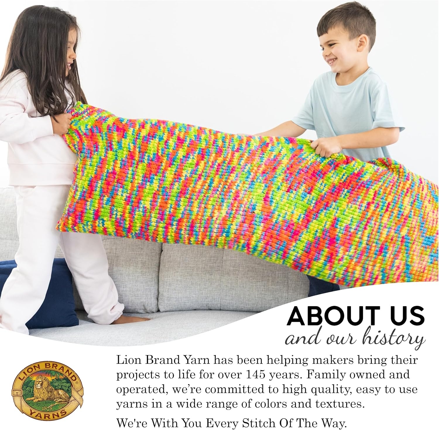 image:imageLion Brand Yarn Cover Story Favorite Blanket Yarn for Knitting and Crochet 223 Yards Lullaby 1 PackBurrrBerry