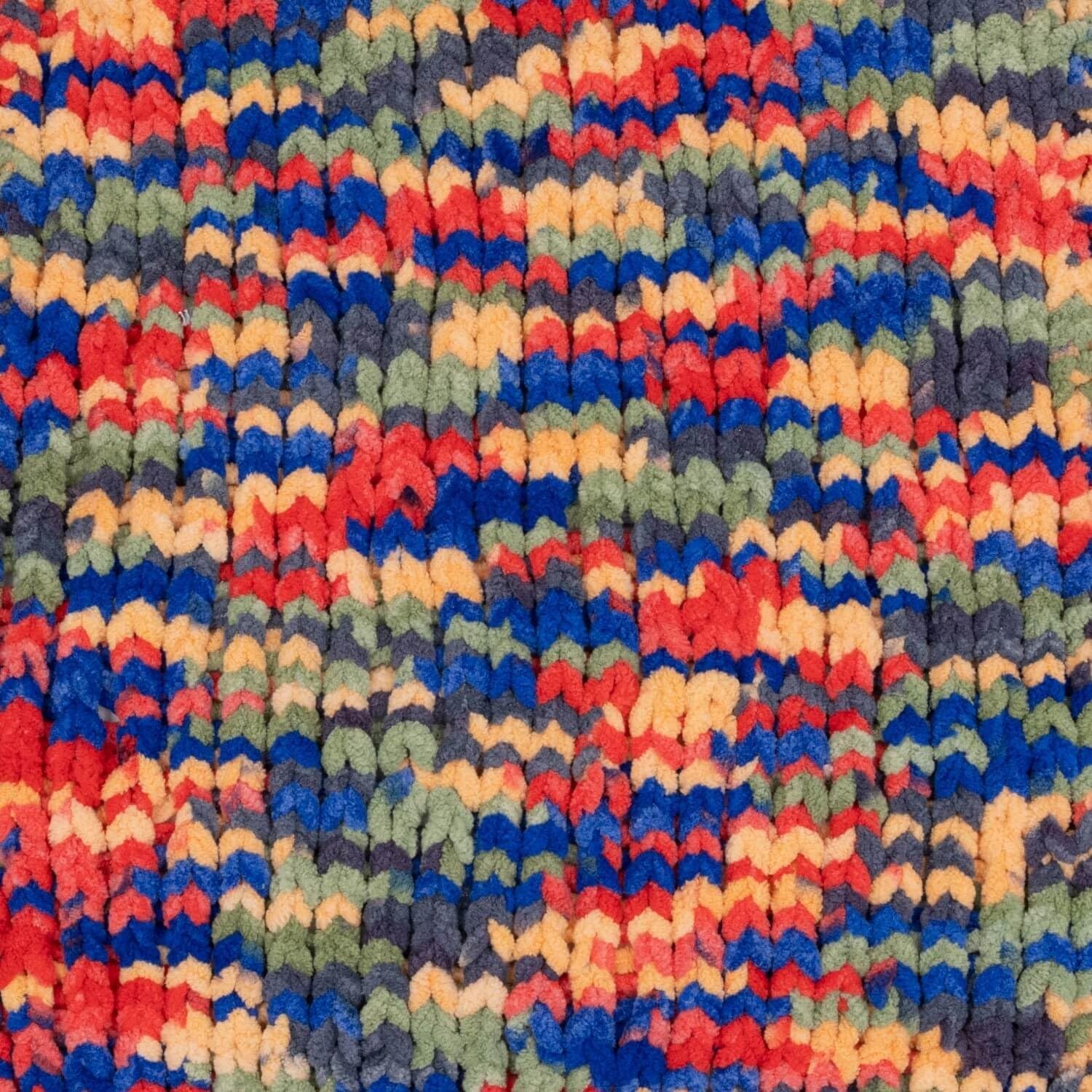 image:imageLion Brand Yarn Cover Story Favorite Blanket Yarn for Knitting and Crochet 223 Yards Lullaby 1 PackClown Car