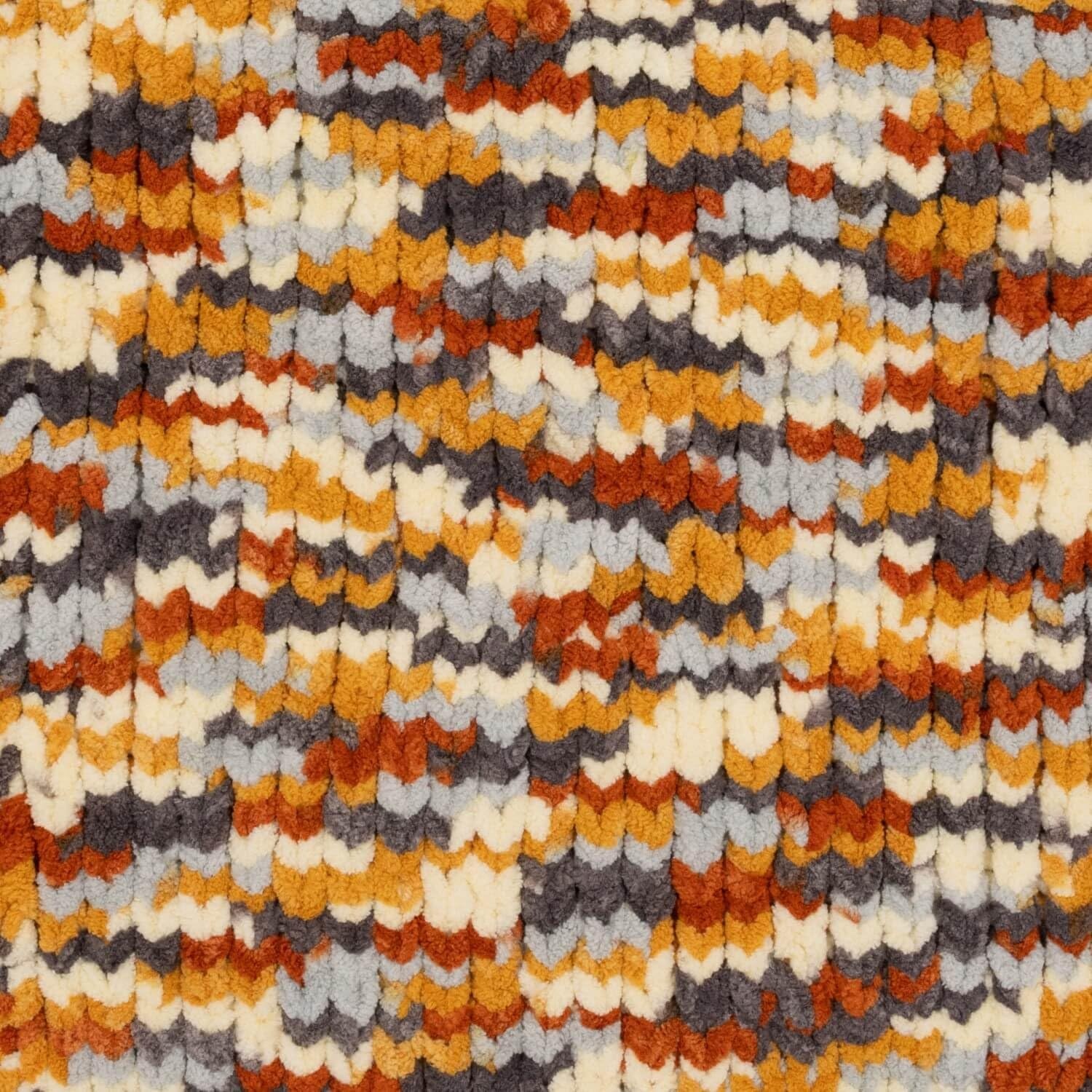 image:imageLion Brand Yarn Cover Story Favorite Blanket Yarn for Knitting and Crochet 223 Yards Lullaby 1 PackHarvest