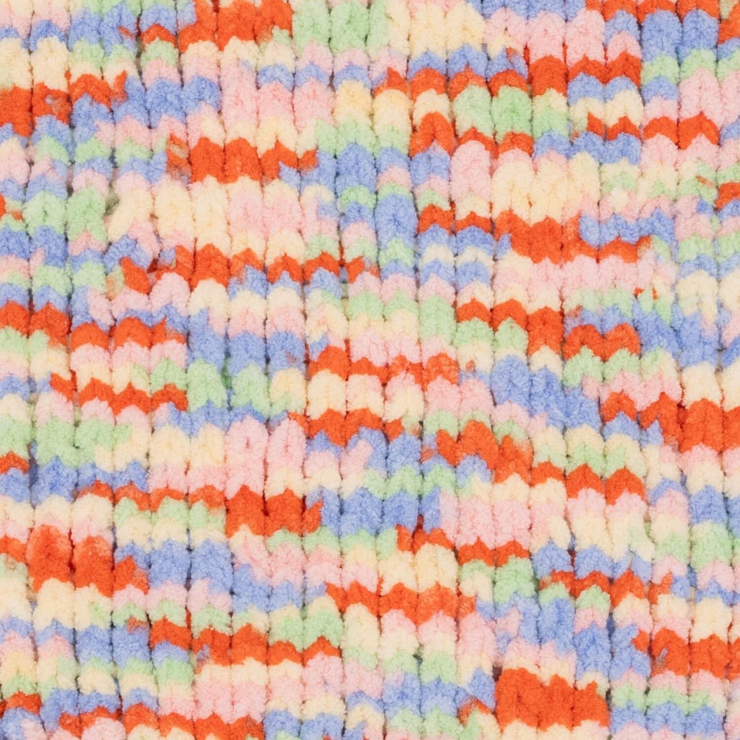 image:imageLion Brand Yarn Cover Story Favorite Blanket Yarn for Knitting and Crochet 223 Yards Lullaby 1 PackMacarons
