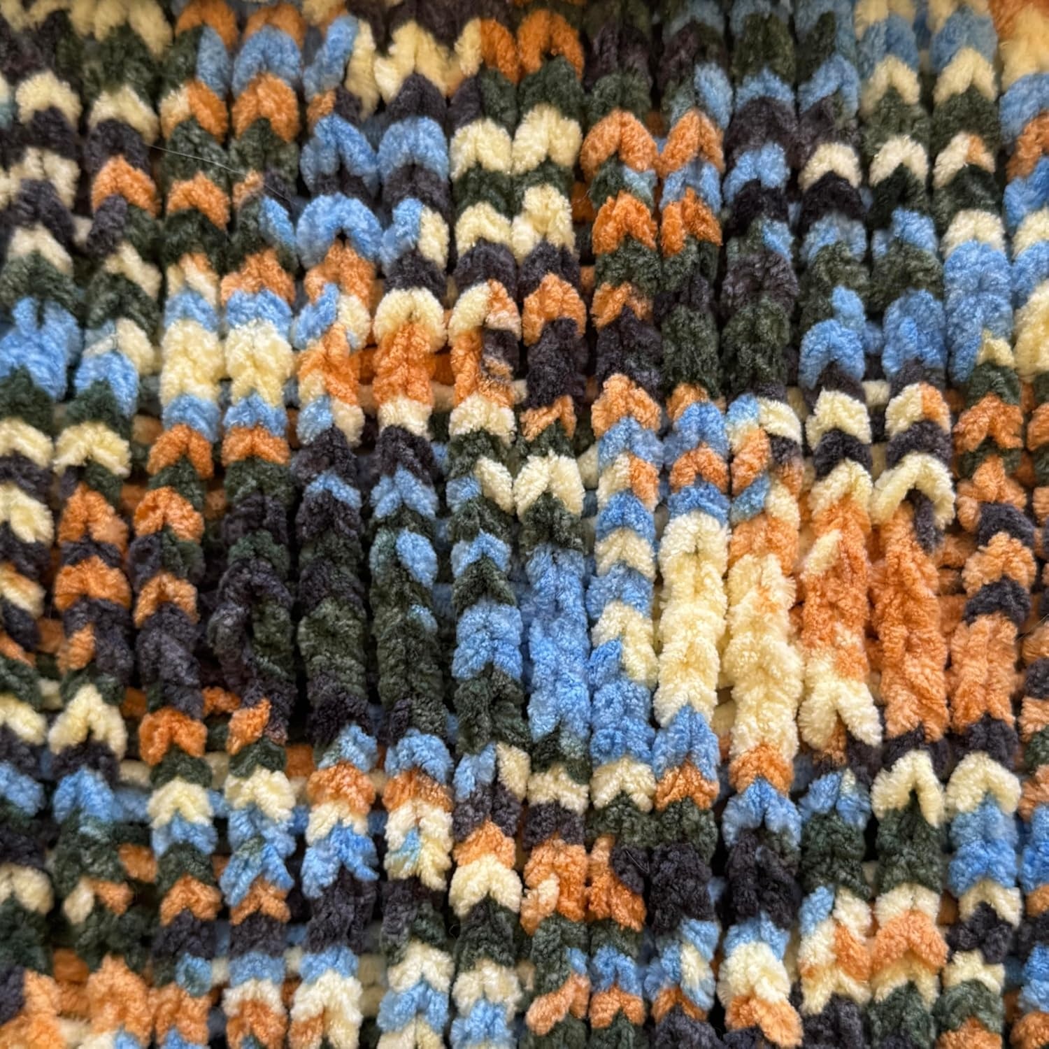 image:imageLion Brand Yarn Cover Story Favorite Blanket Yarn for Knitting and Crochet 223 Yards Lullaby 1 PackSandstorm