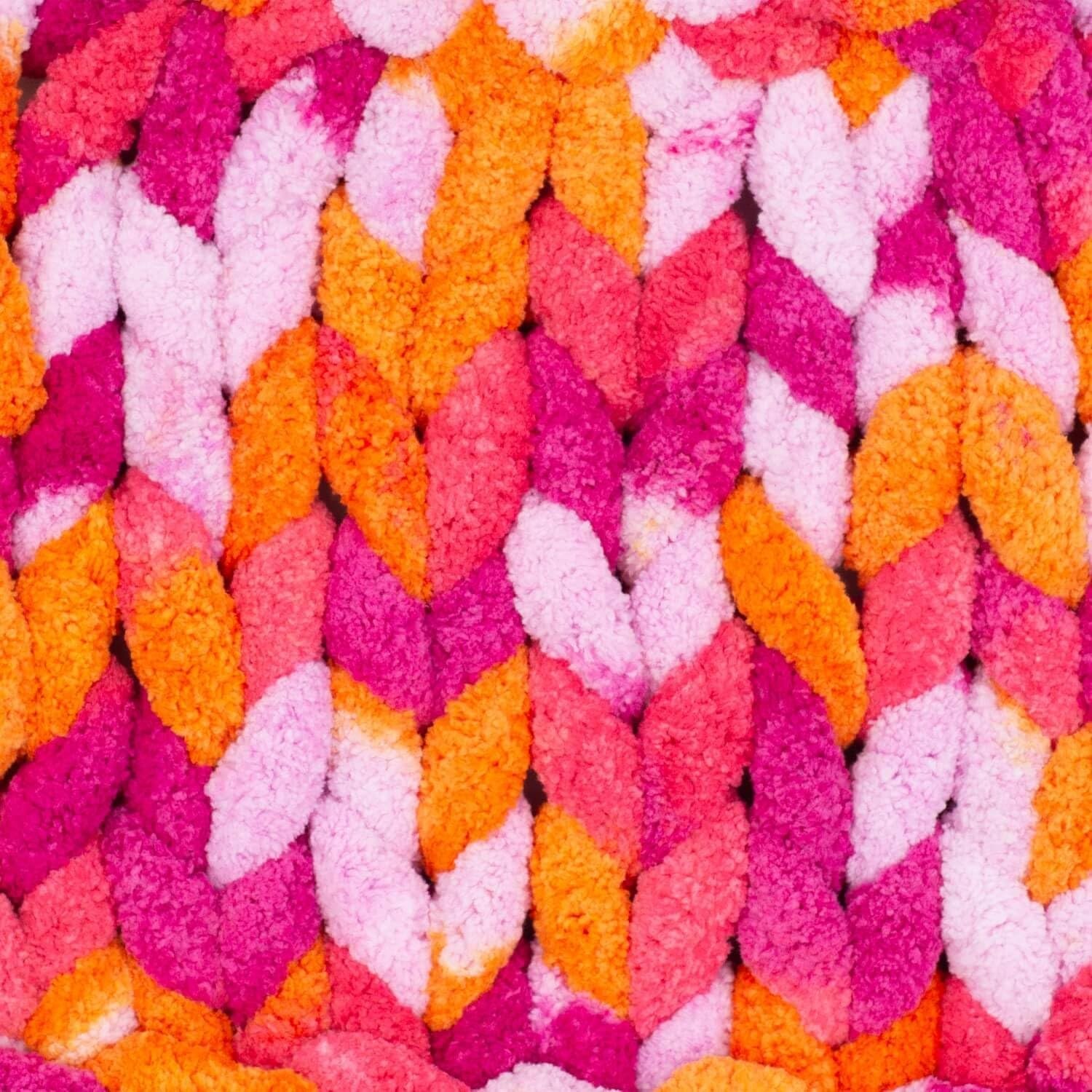 image:imageLion Brand Yarn Cover Story Thick amp Quick Blanket Yarn Marsh 1 PackSunset