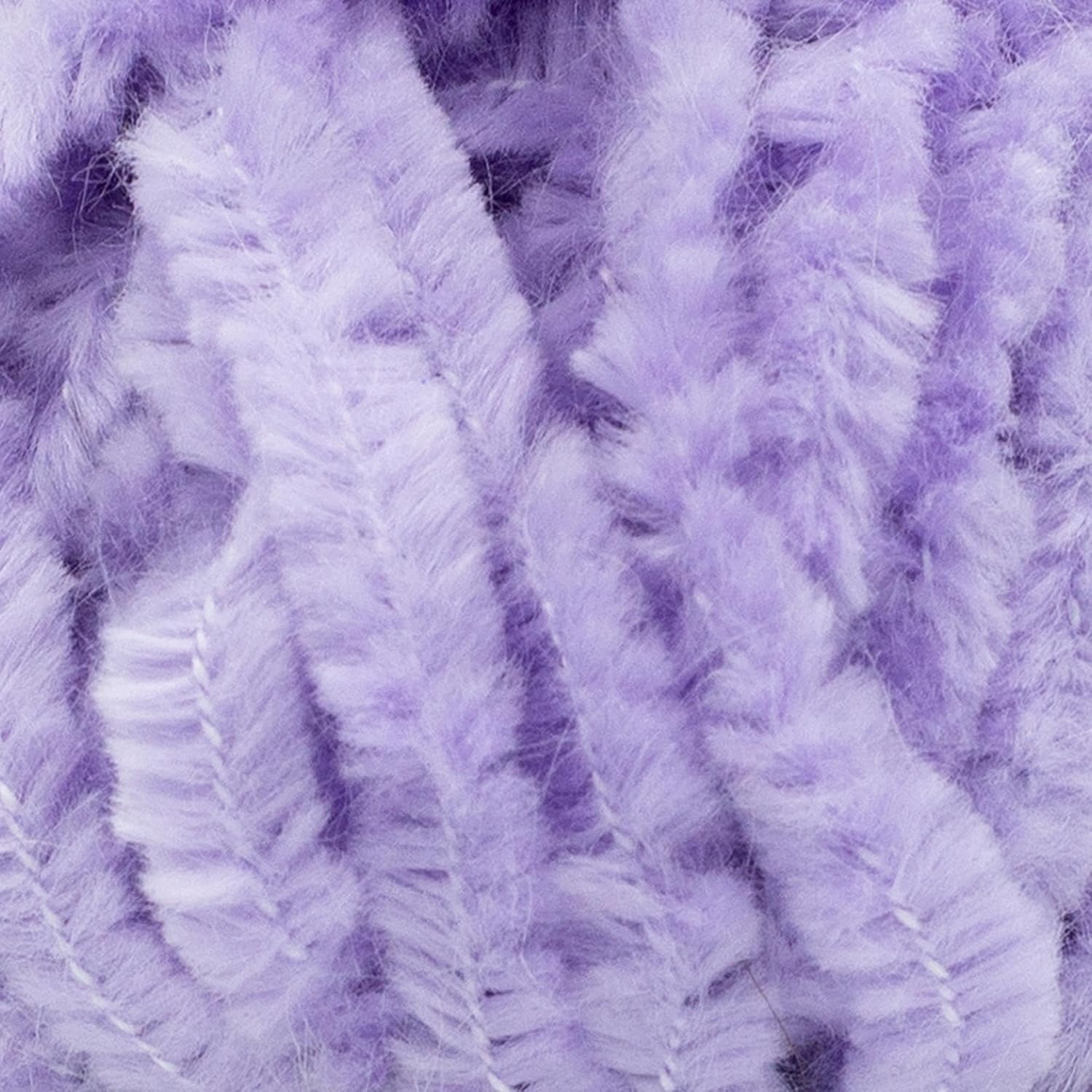 image:imageLion Brand Yarn DIY Glow Chenille Bulky Yarn Pearl 3 PackPurple