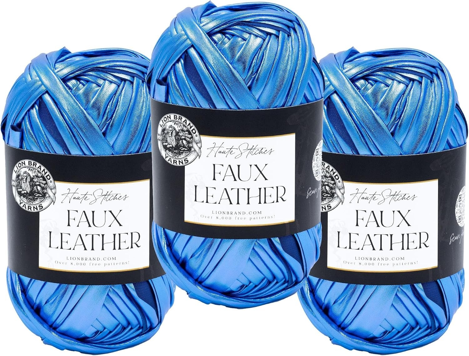 image:imageLion Brand Yarn Faux Leather Fashion Yarn for Knitting and Crochet Bronze 1 PackCruise