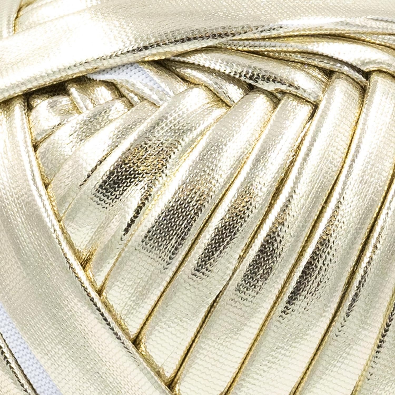 image:imageLion Brand Yarn Faux Leather Fashion Yarn for Knitting and Crochet Bronze 1 PackGold