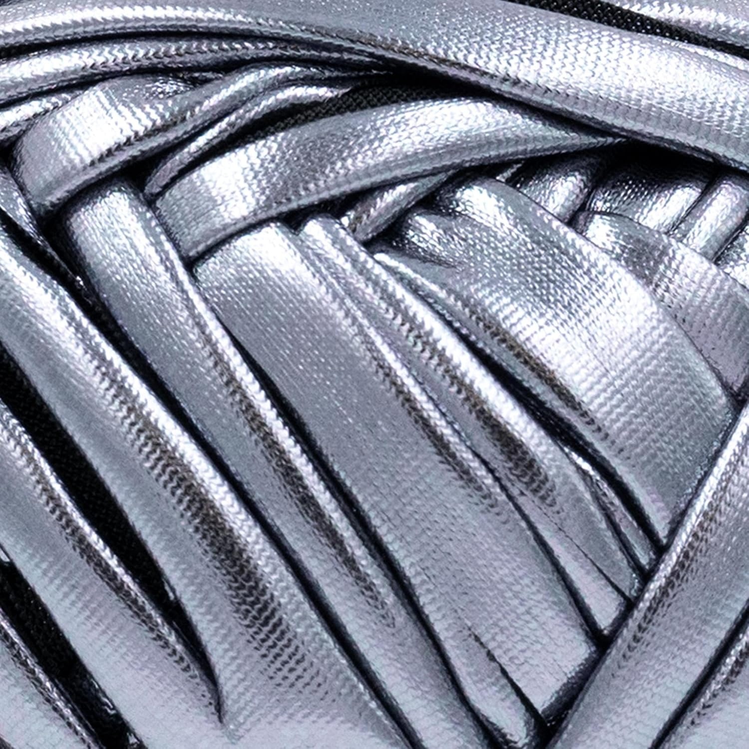 image:imageLion Brand Yarn Faux Leather Fashion Yarn for Knitting and Crochet Bronze 1 PackSilver Fox