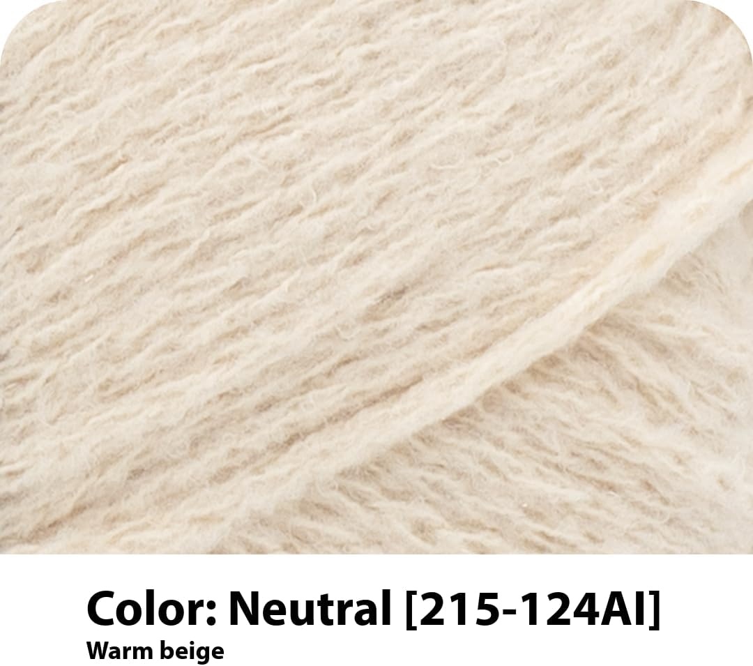 image:imageLion Brand Yarn Feel Like Butta Velvety Soft Yarn for Knitting Crochet and Crafts Pink 1 Pack Chenille Like Fiber for Plush Baby Blankets Amigurumi Toys and Worsted Weight SweatersNeutral