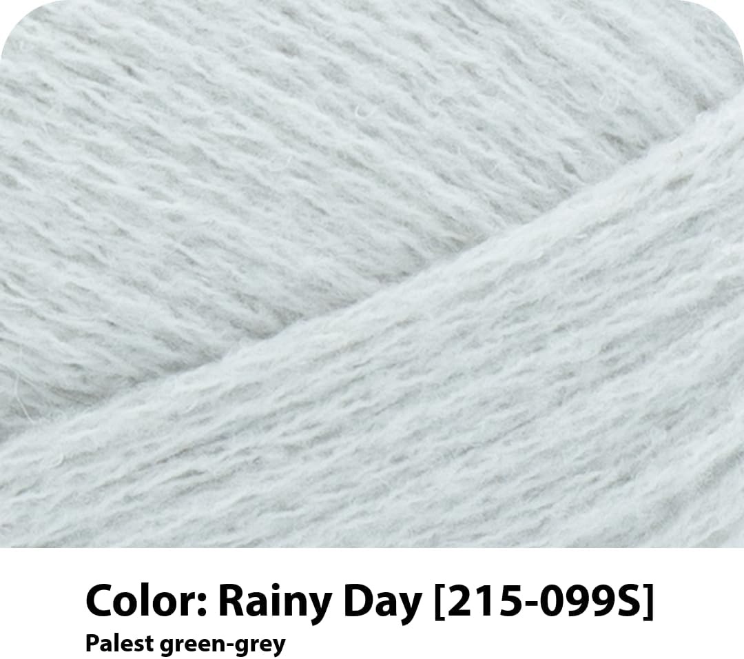 image:imageLion Brand Yarn Feel Like Butta Velvety Soft Yarn for Knitting Crochet and Crafts Pink 1 Pack Chenille Like Fiber for Plush Baby Blankets Amigurumi Toys and Worsted Weight SweatersRainy Day