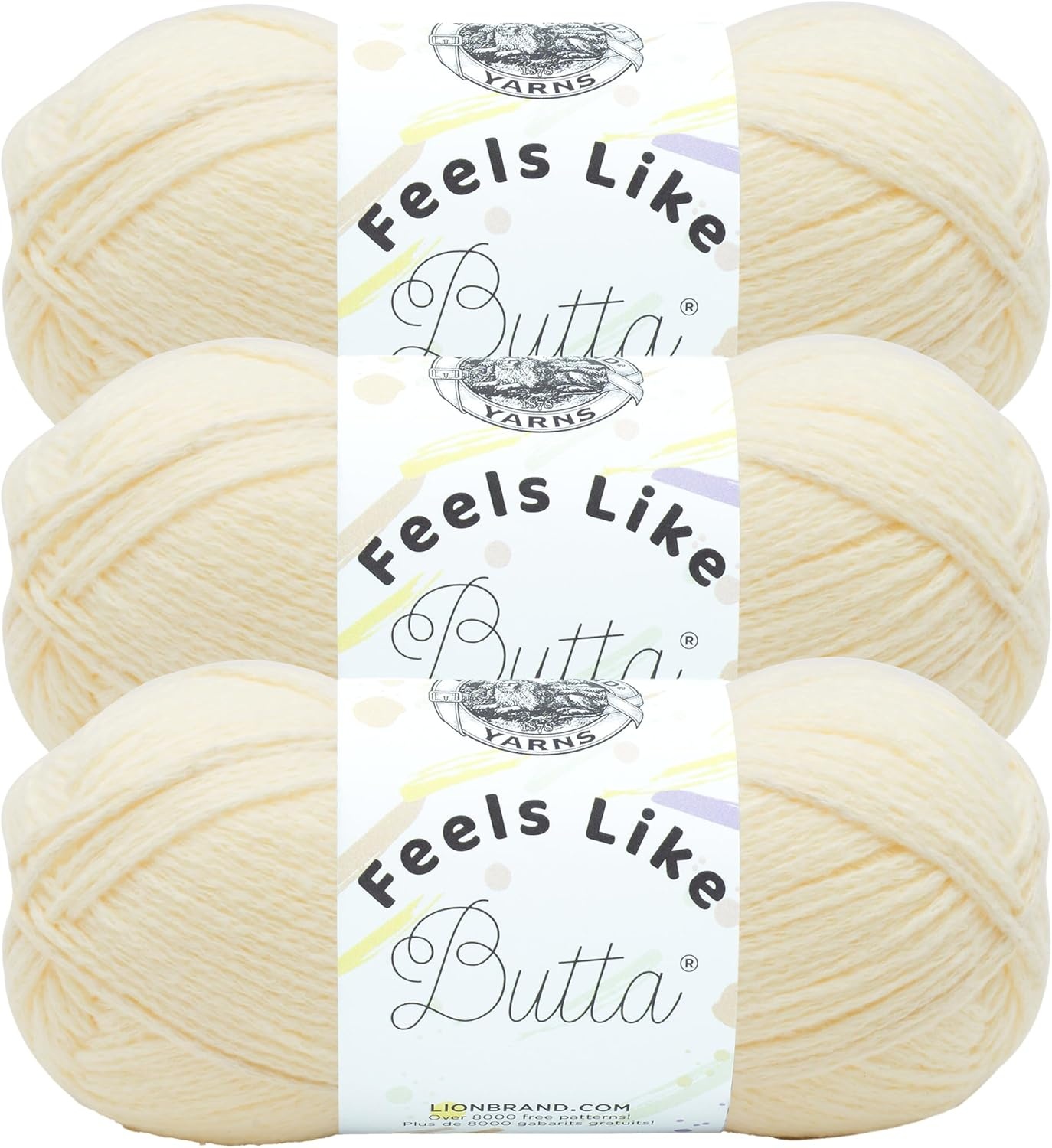 image:imageLion Brand Yarn Feel Like Butta Velvety Soft Yarn for Knitting Crochet and Crafts Pink 1 Pack Chenille Like Fiber for Plush Baby Blankets Amigurumi Toys and Worsted Weight SweatersLemon