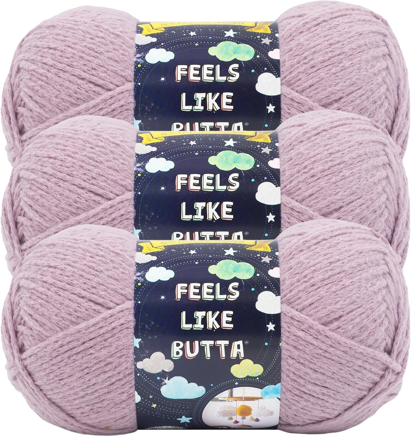 image:imageLion Brand Yarn Feel Like Butta Velvety Soft Yarn for Knitting Crochet and Crafts Pink 1 Pack Chenille Like Fiber for Plush Baby Blankets Amigurumi Toys and Worsted Weight SweatersQuail