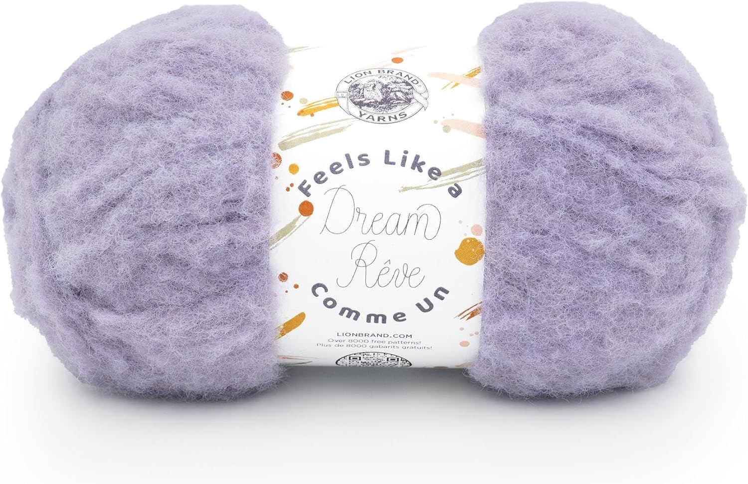 image:imageLion Brand Yarn Feels Like A Dream Soft Yarn for Knitting and Crochet Sunflower 3 PackLavender Mist