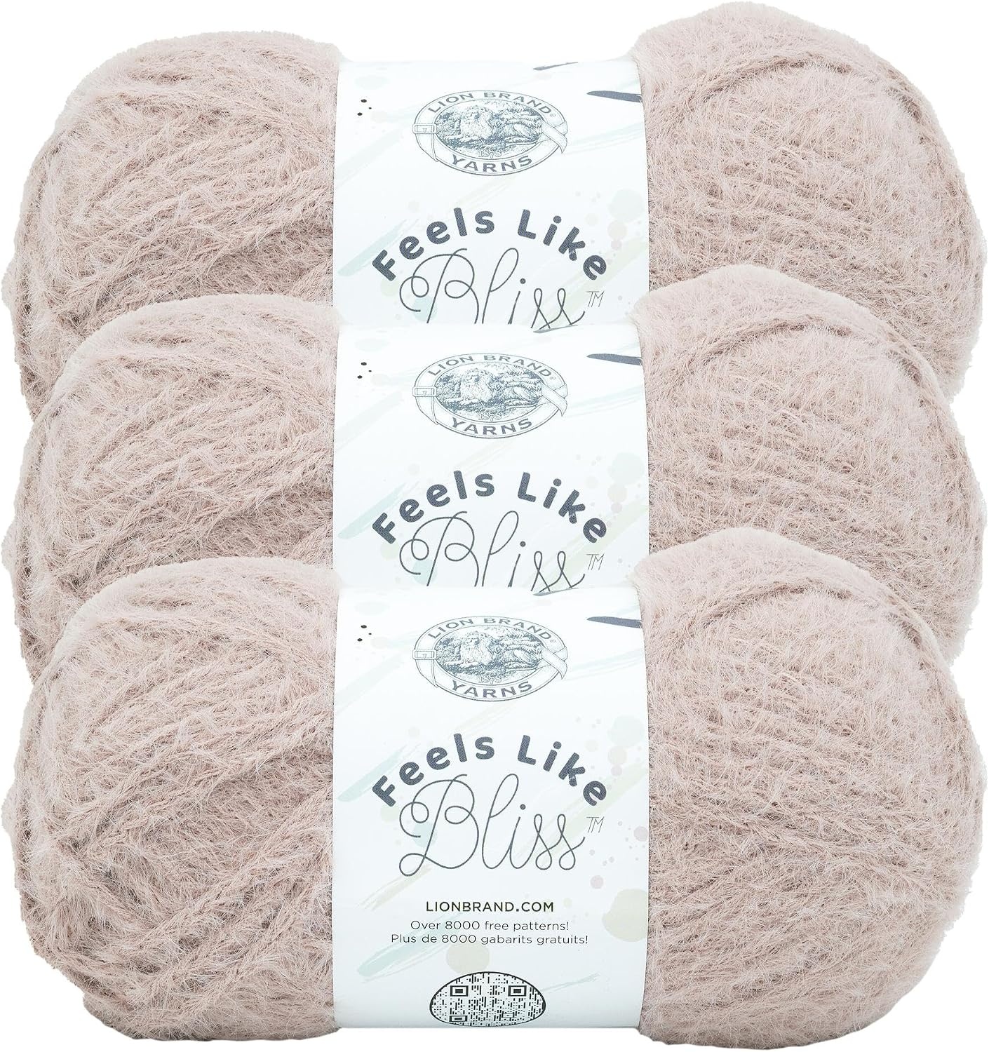 image:imageLion Brand Yarn Feels Like Bliss Bulky Yarn for Knitting Sand Dollar 1 PackCocoa
