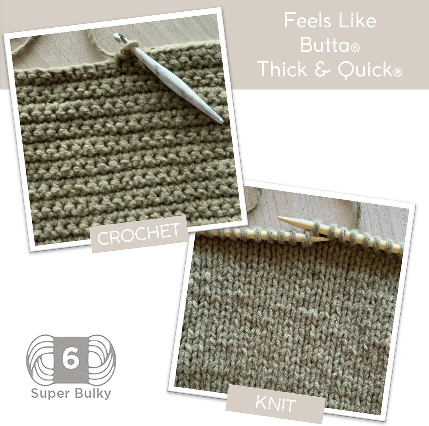 image:imageLion Brand Yarn Feels Like Butta Thick amp Quick Super Bulky Yarn for Knitting 1 Pack OliveOrion Blue