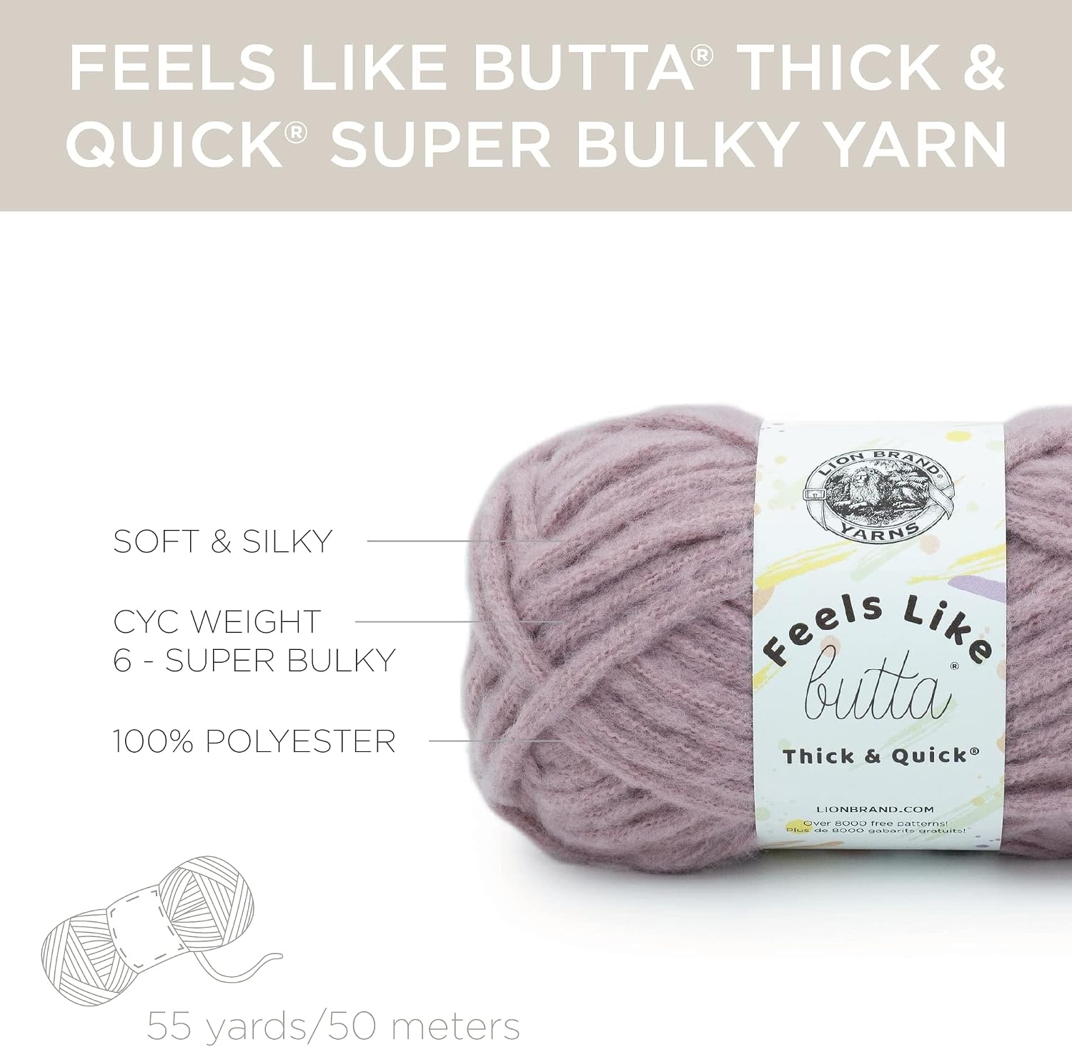 image:imageLion Brand Yarn Feels Like Butta Thick amp Quick Super Bulky Yarn for Knitting 1 Pack OliveWoodrose