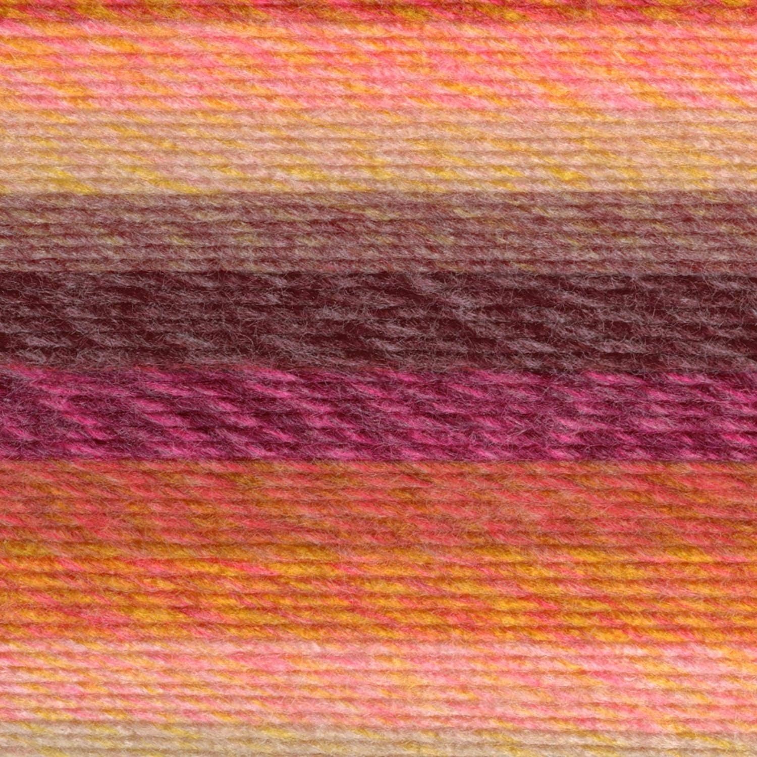 image:imageLion Brand Yarn Ferris Wheel Yarn Roving Multicolor Yarn for Knitting Crocheting and Crafts 3 Pack ButtercupCherry on Top