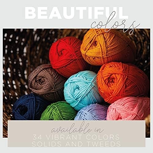 image:imageLion Brand Yarn Heartland Yarn WorstedWeight Yarn for Knitting Crocheting and Crafting 3 Pack Indiana DunesLassen Volcanic