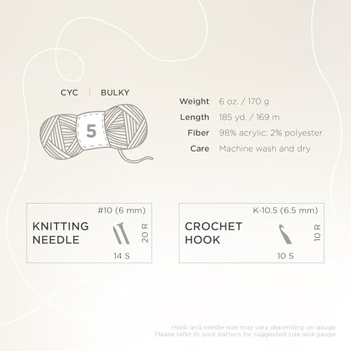 image:imageLion Brand Yarn Homespun Yarn Soft Bulky Yarn for Knitting Crocheting and Crafting 1 pack WildfireForest