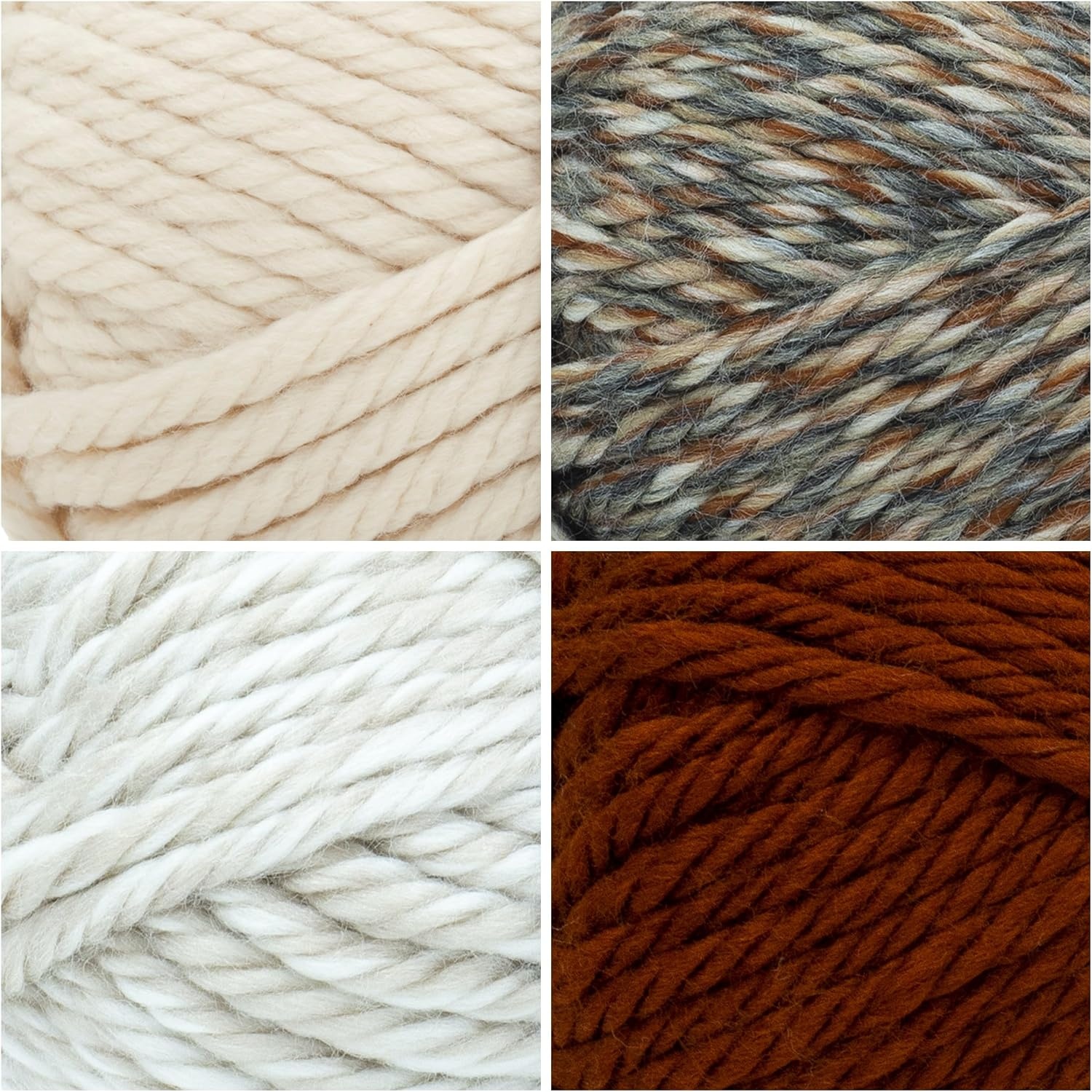 image:imageLion Brand Yarn Hometown Super Bulky Yarn 50 Shades Pack 12 SkeinsHarvest