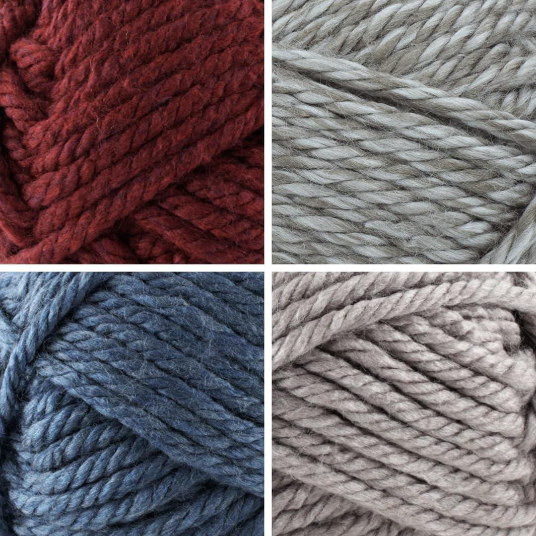 image:imageLion Brand Yarn Hometown Super Bulky Yarn 50 Shades Pack 12 SkeinsLighthouse