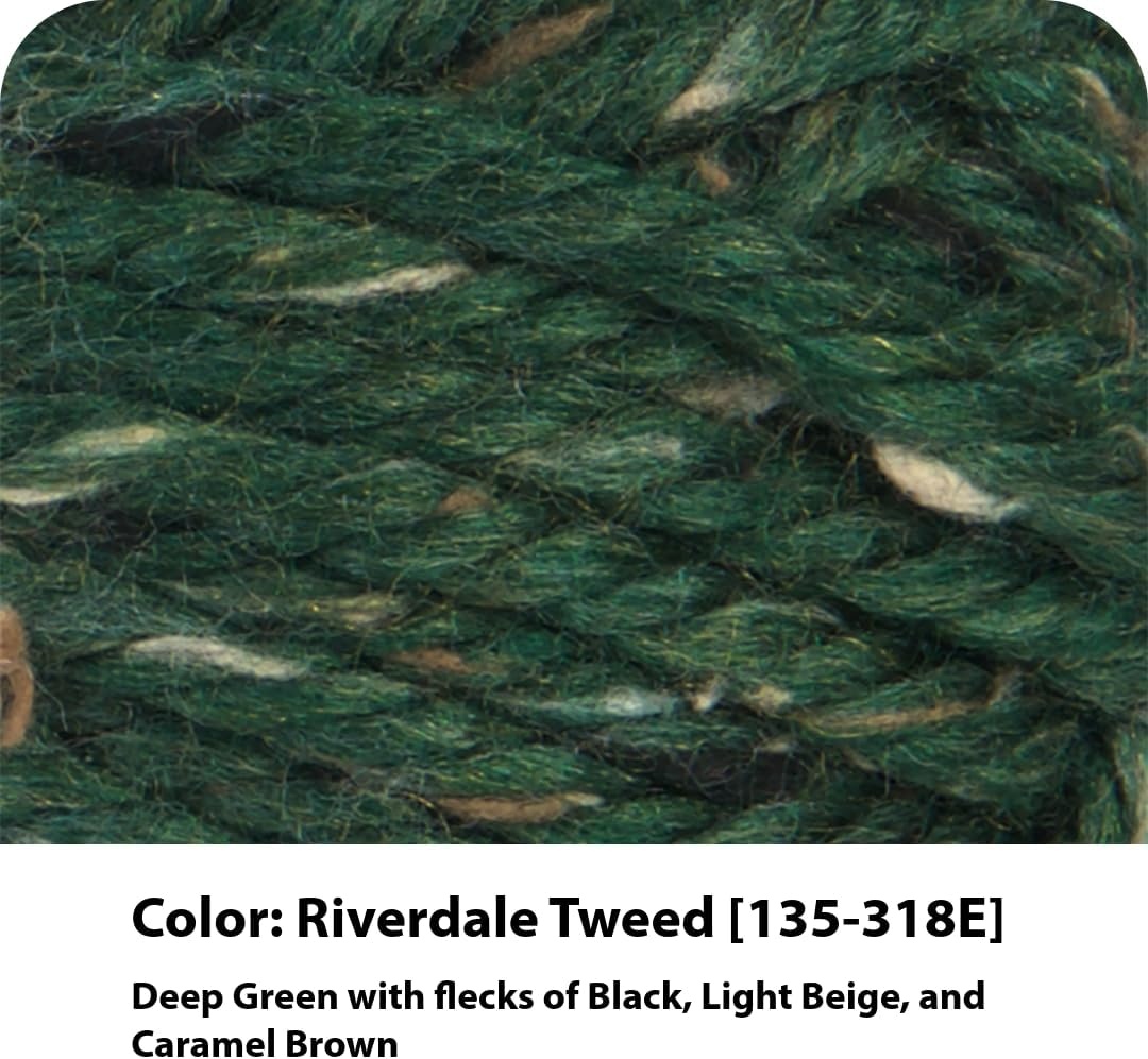 image:imageLion Brand Yarn Hometown Super Bulky Yarn 50 Shades Pack 12 SkeinsRiverdale Tweed