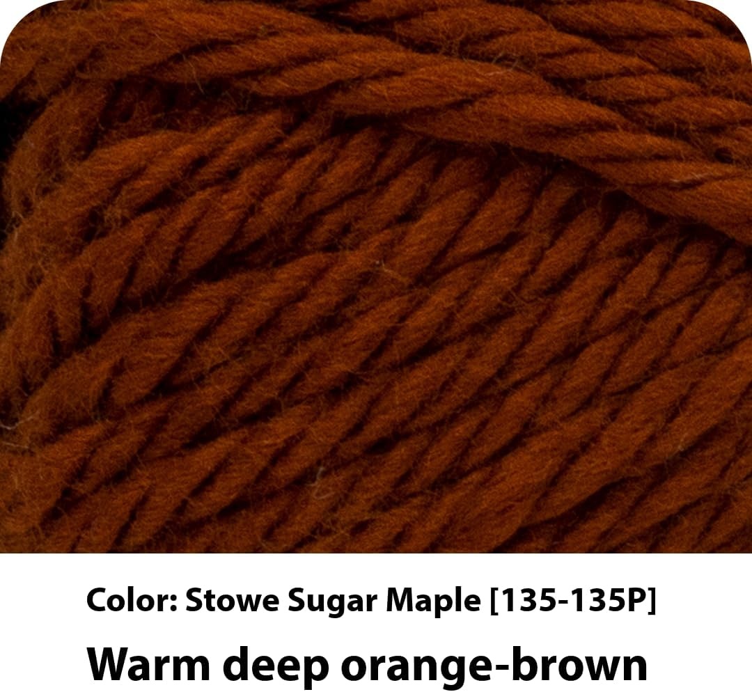 image:imageLion Brand Yarn Hometown Super Bulky Yarn 50 Shades Pack 12 SkeinsStowe Sugar Maple