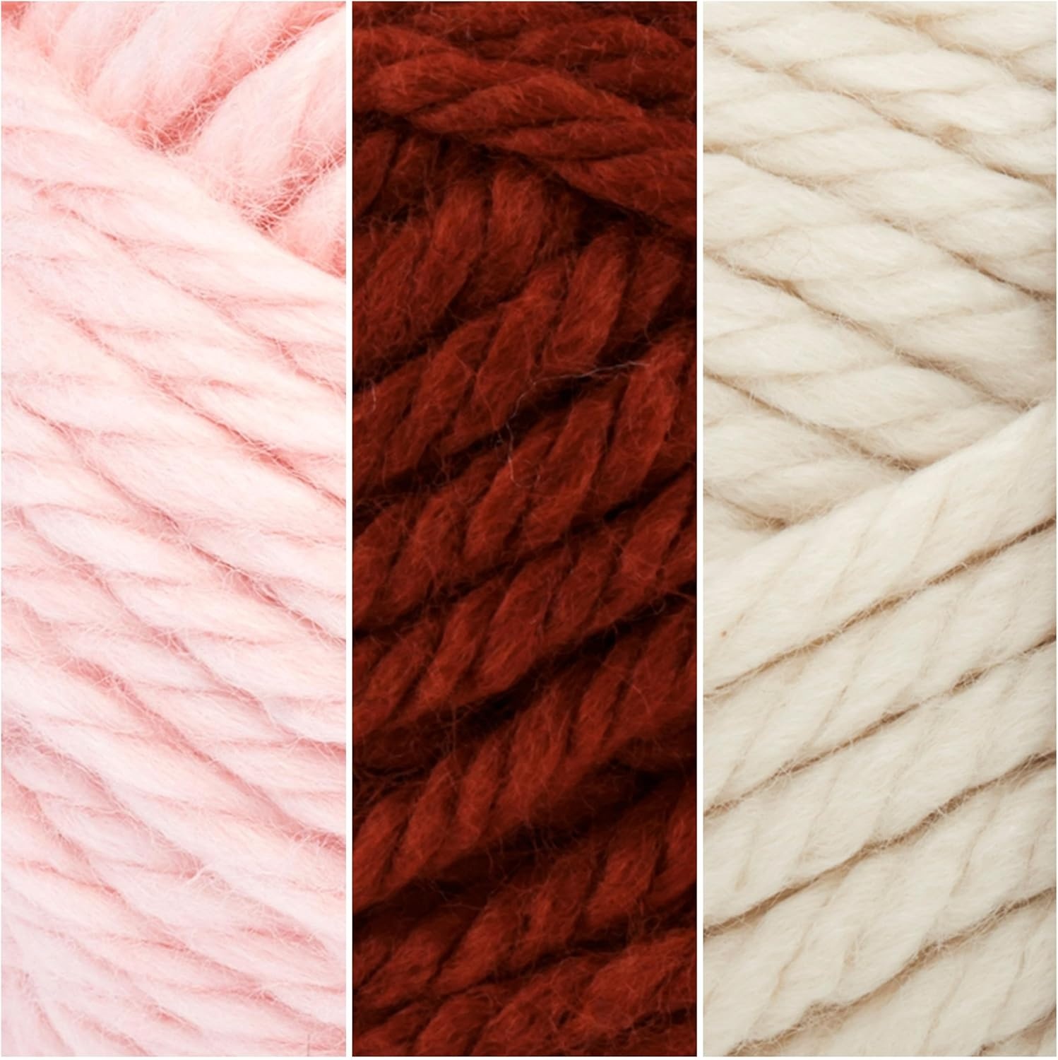 image:imageLion Brand Yarn Hometown Yarn SuperBulky Yarn for Knitting Crocheting and Crafting 1 Pack Reseda Dojo Super Bulky Acrylic Fiber for Warm Crochet Blankets Knit Winter Hats Chunky Cardigans Soft Scarves WeavingValentine
