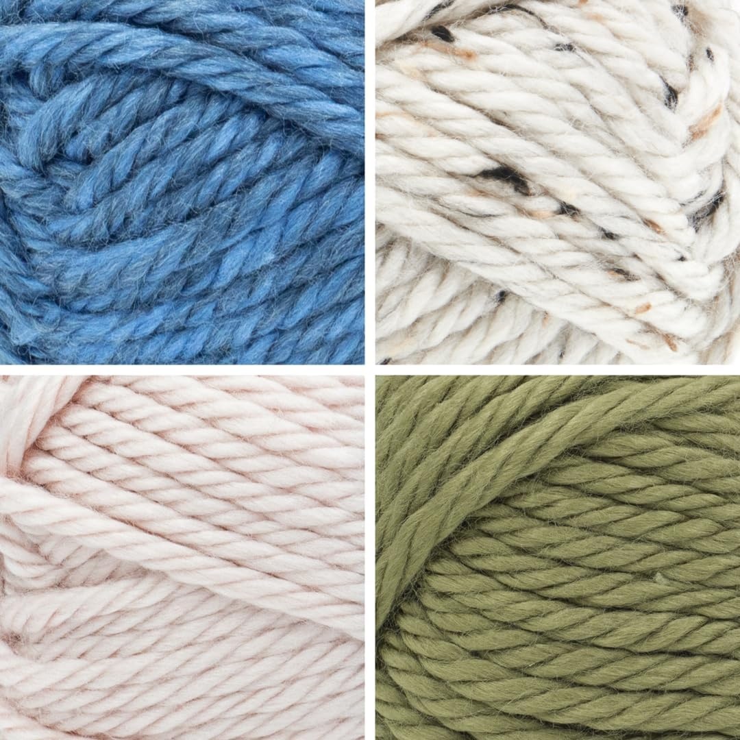 image:imageLion Brand Yarn Hometown Yarn SuperBulky Yarn for Knitting Crocheting and Crafting 1 Pack Reseda Dojo Super Bulky Acrylic Fiber for Warm Crochet Blankets Knit Winter Hats Chunky Cardigans Soft Scarves WeavingLakehouse
