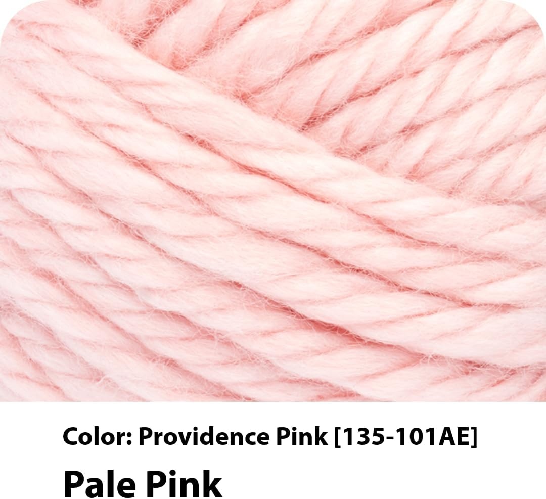 image:imageLion Brand Yarn Hometown Yarn SuperBulky Yarn for Knitting Crocheting and Crafting 1 Pack Reseda Dojo Super Bulky Acrylic Fiber for Warm Crochet Blankets Knit Winter Hats Chunky Cardigans Soft Scarves WeavingProvidence Pink