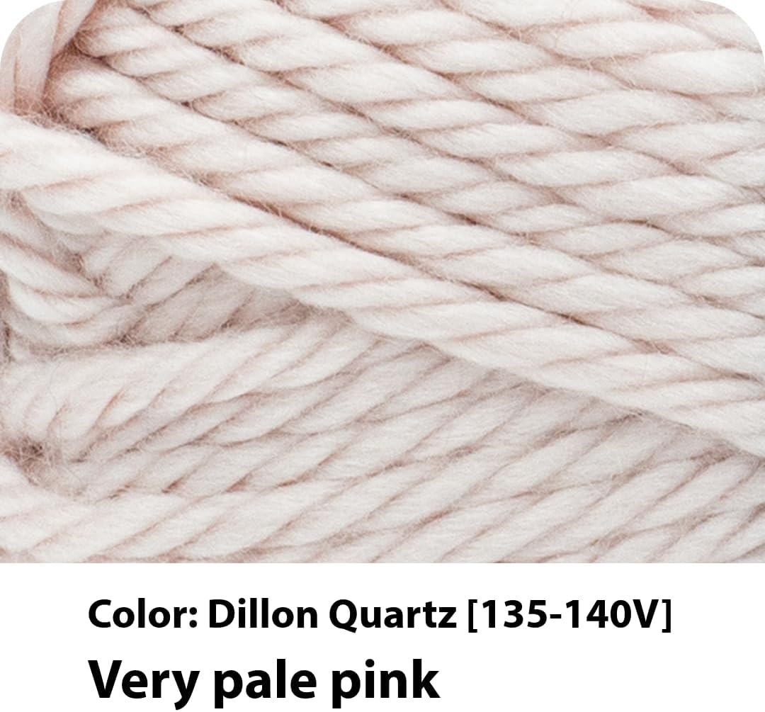 image:imageLion Brand Yarn Hometown Yarn SuperBulky Yarn for Knitting Crocheting and Crafting 1 Pack Reseda Dojo Super Bulky Acrylic Fiber for Warm Crochet Blankets Knit Winter Hats Chunky Cardigans Soft Scarves WeavingDillon Quartz