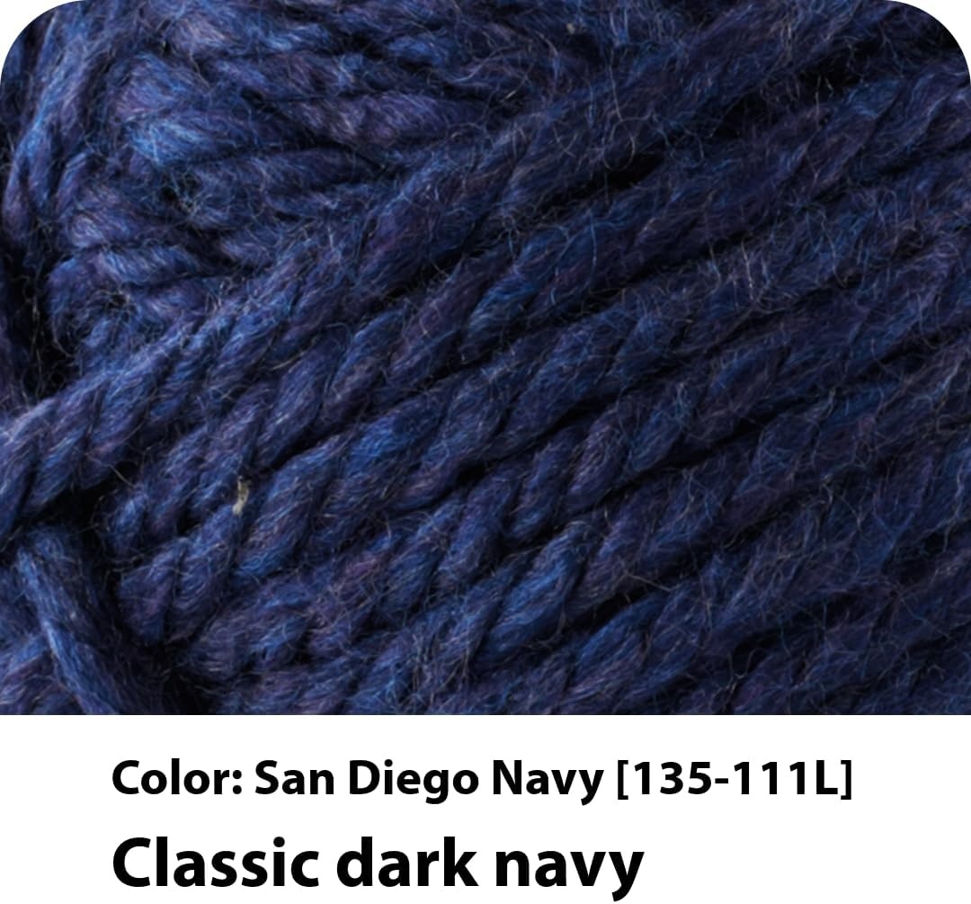 image:imageLion Brand Yarn Hometown Yarn SuperBulky Yarn for Knitting Crocheting and Crafting 3 Pack Syracuse Orange Super Bulky Acrylic Fiber for Warm Crochet Blankets Knit Winter Hats Chunky Cardigans Soft Scarves WeavingSan Diego Navy