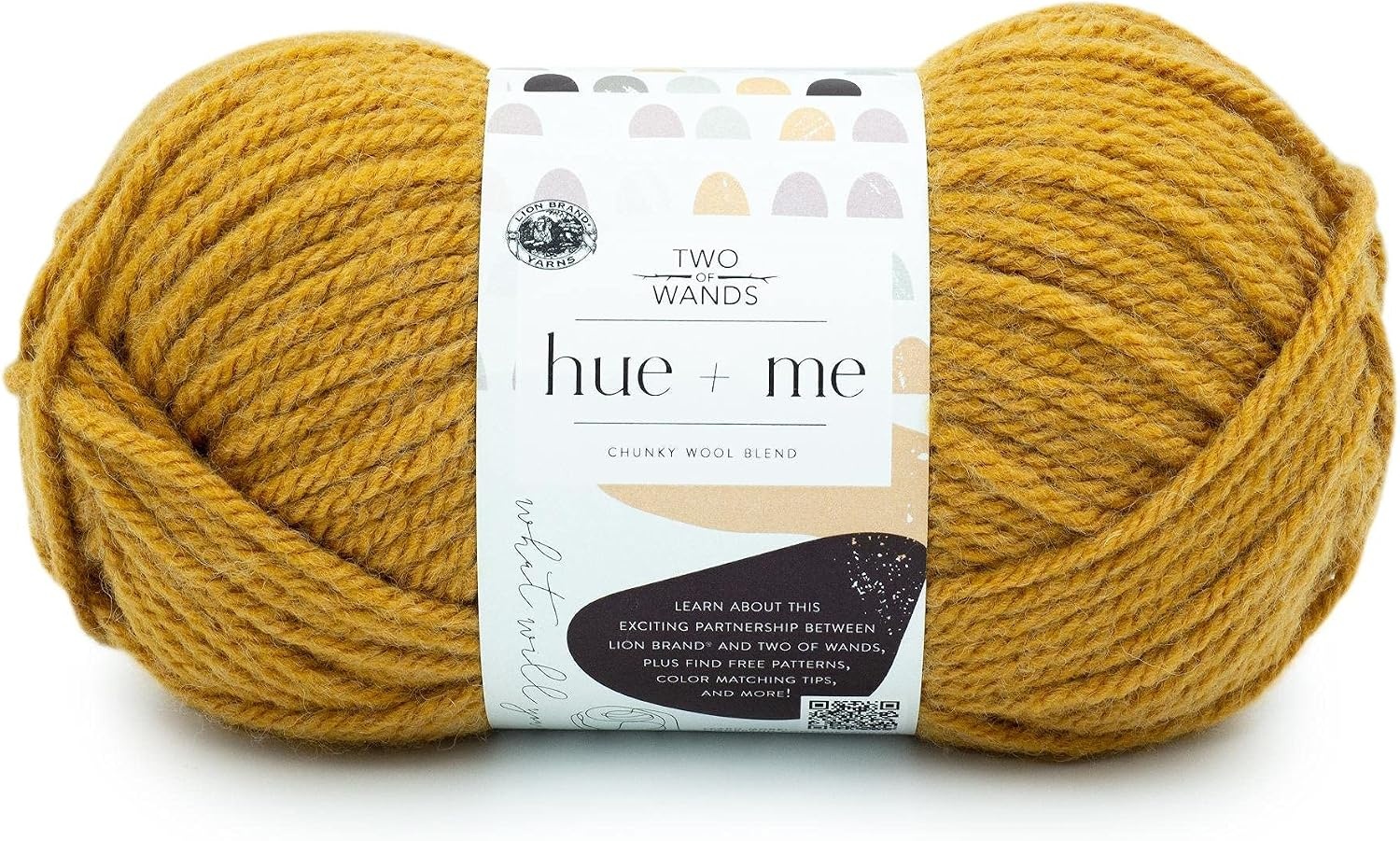 image:imageLion Brand Yarn Hue Me Chunky Yarn for Crocheting Knitting and Crafts Crush 3 PackMustard