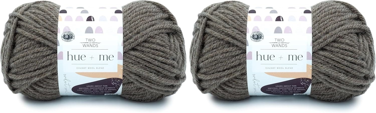 image:imageLion Brand Yarn Hue Me Chunky Yarn for Crocheting Knitting and Crafts Crush 3 PackTerra