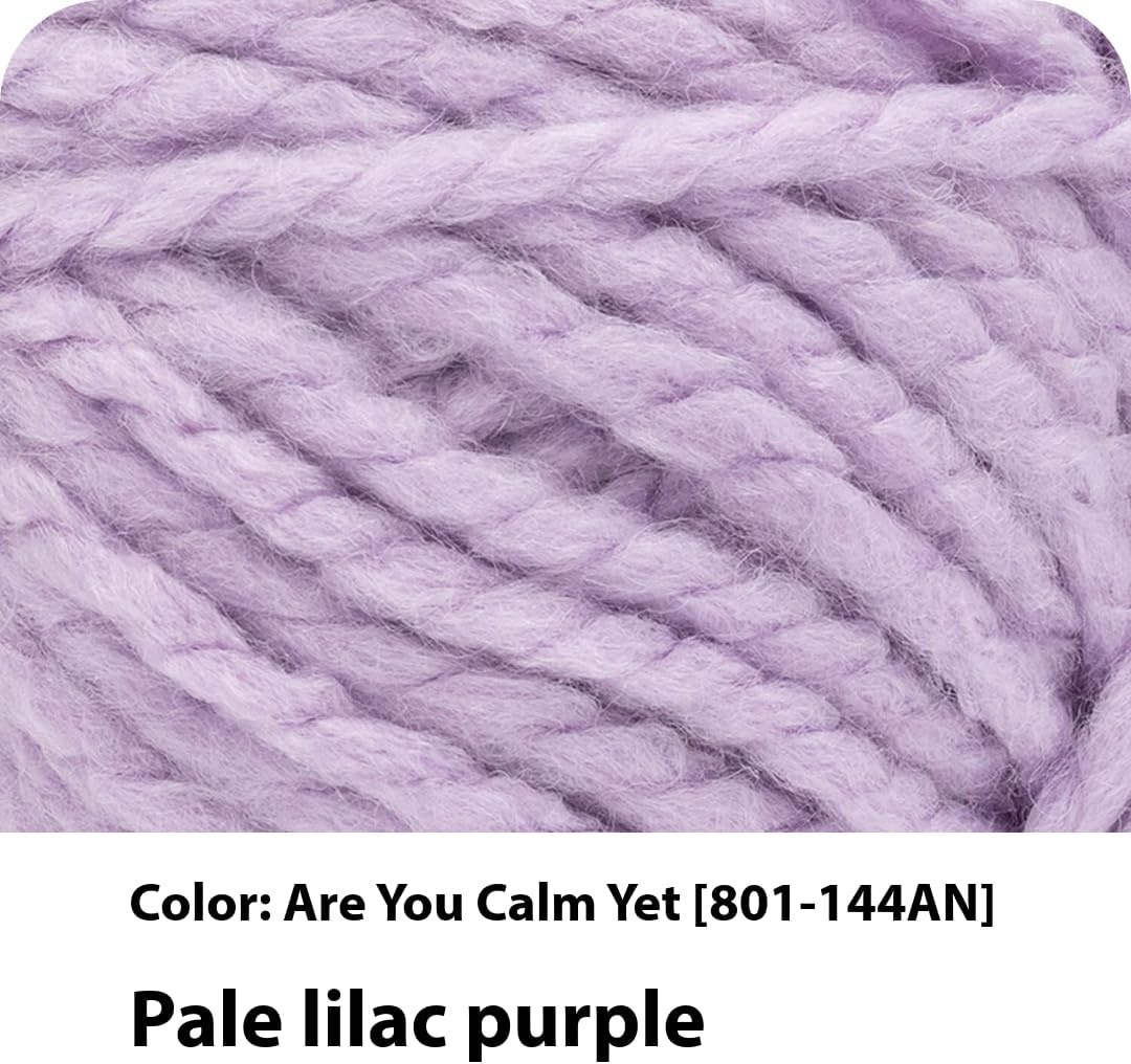 image:imageLion Brand Yarn InstaKnit Beginner Yarn for Knitting Singing Like A Canary 1 PackAre You Calm Yet