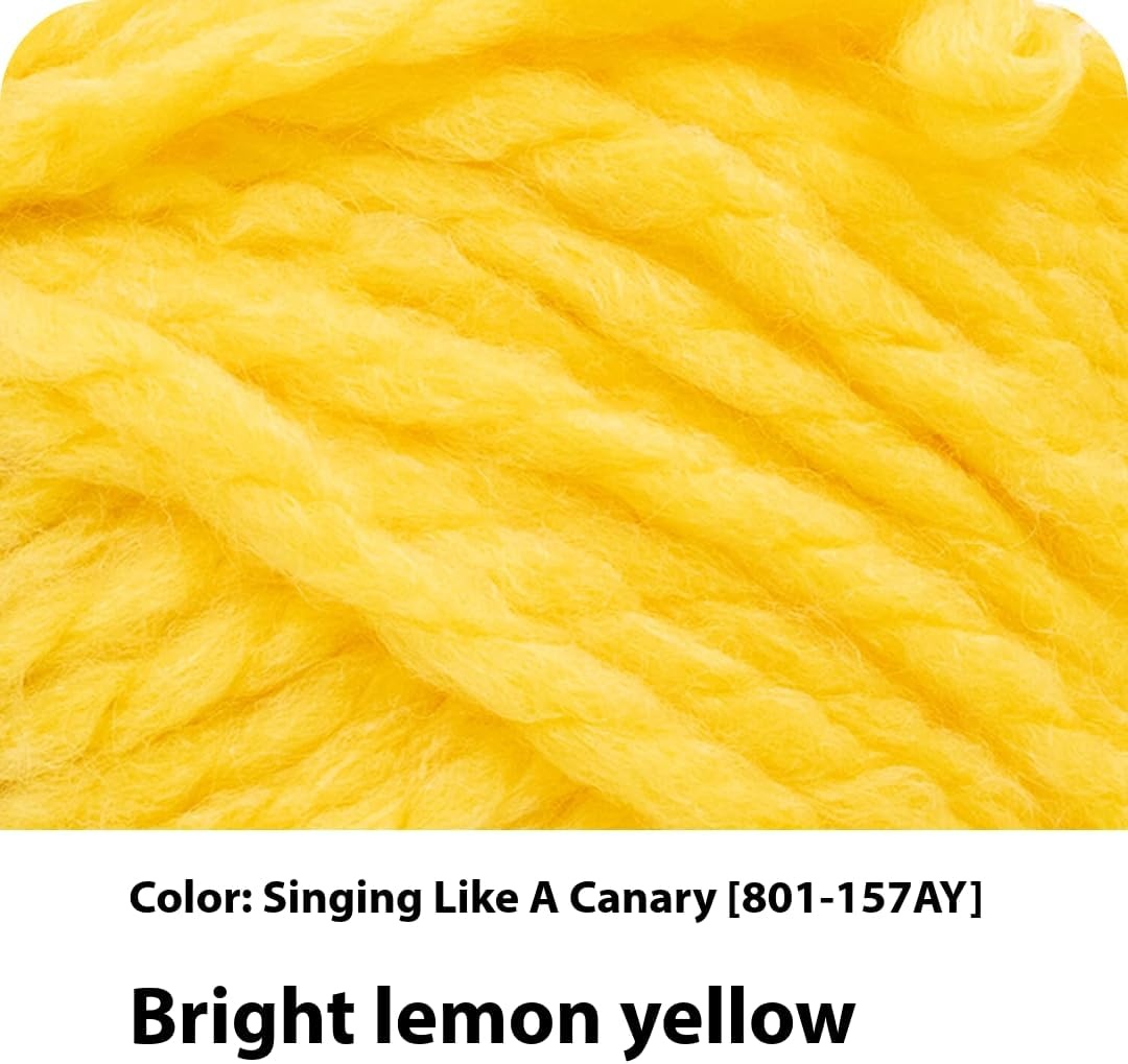 image:imageLion Brand Yarn InstaKnit Beginner Yarn for Knitting Singing Like A Canary 1 PackSinging Like A Canary