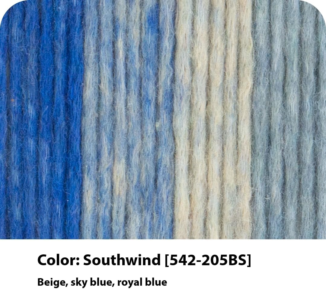 image:imageLion Brand Yarn Landscapes Renewed Recycled Multicolor Yarn for Knitting Dreamcatcher 3 PackSouthwind