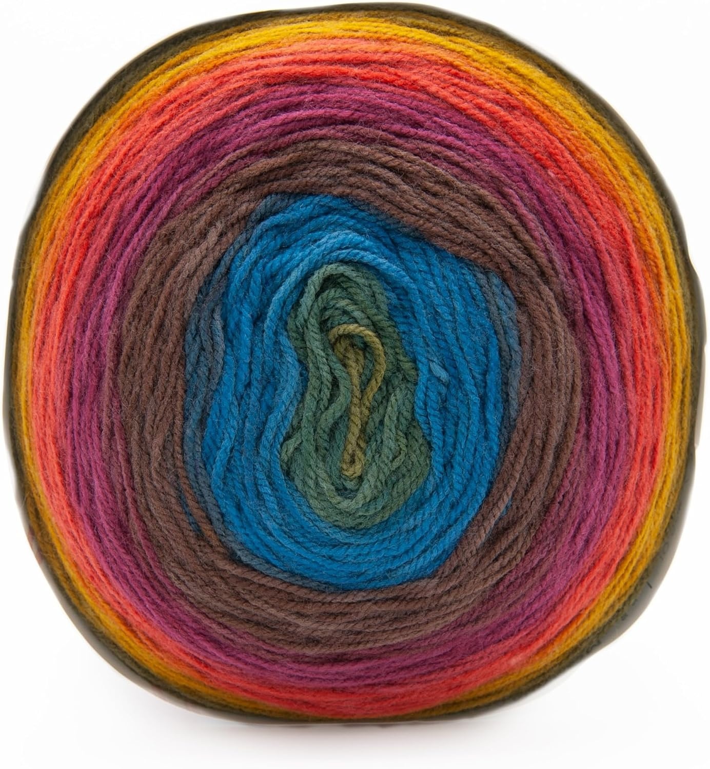image:imageLion Brand Yarn Mandala Bonus Bundle Yarn Yarn for Knitting Crocheting and Crafting 1 Cake UnicornChimera