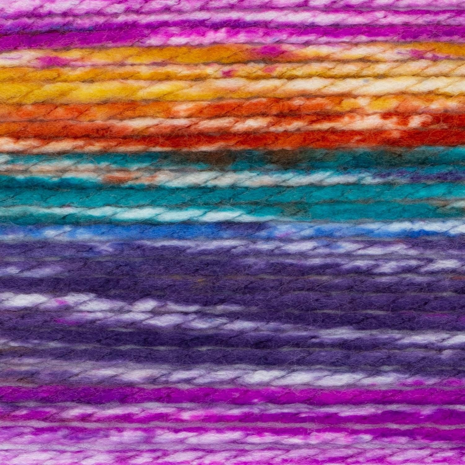 image:imageLion Brand Yarn Mandala Impressions Bulky Yarn Mermaid 1 PackRainbow