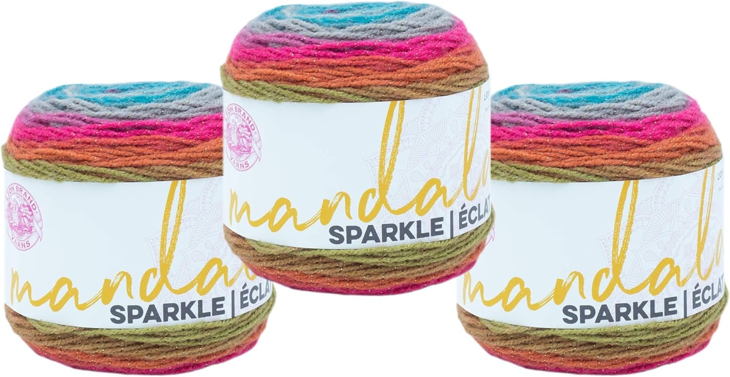 image:imageLion Brand Yarn Mandala Sparkle Yarn Crux 1 SkeinAstrid