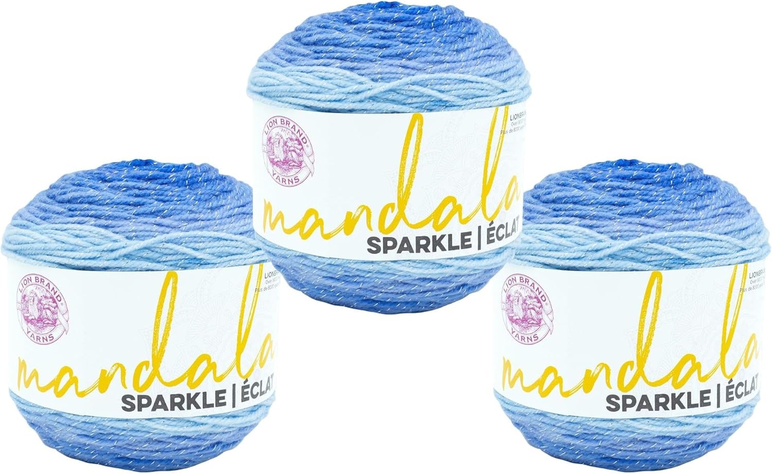 image:imageLion Brand Yarn Mandala Sparkle Yarn Crux 1 SkeinCepheus