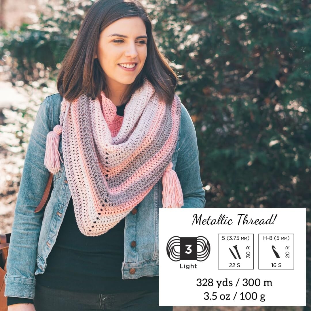 image:imageLion Brand Yarn Mandala Sparkle Yarn Crux 1 SkeinCepheus
