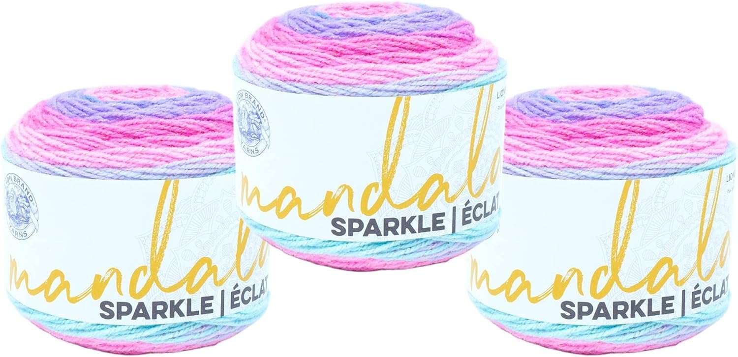 image:imageLion Brand Yarn Mandala Sparkle Yarn Crux 1 SkeinDraco