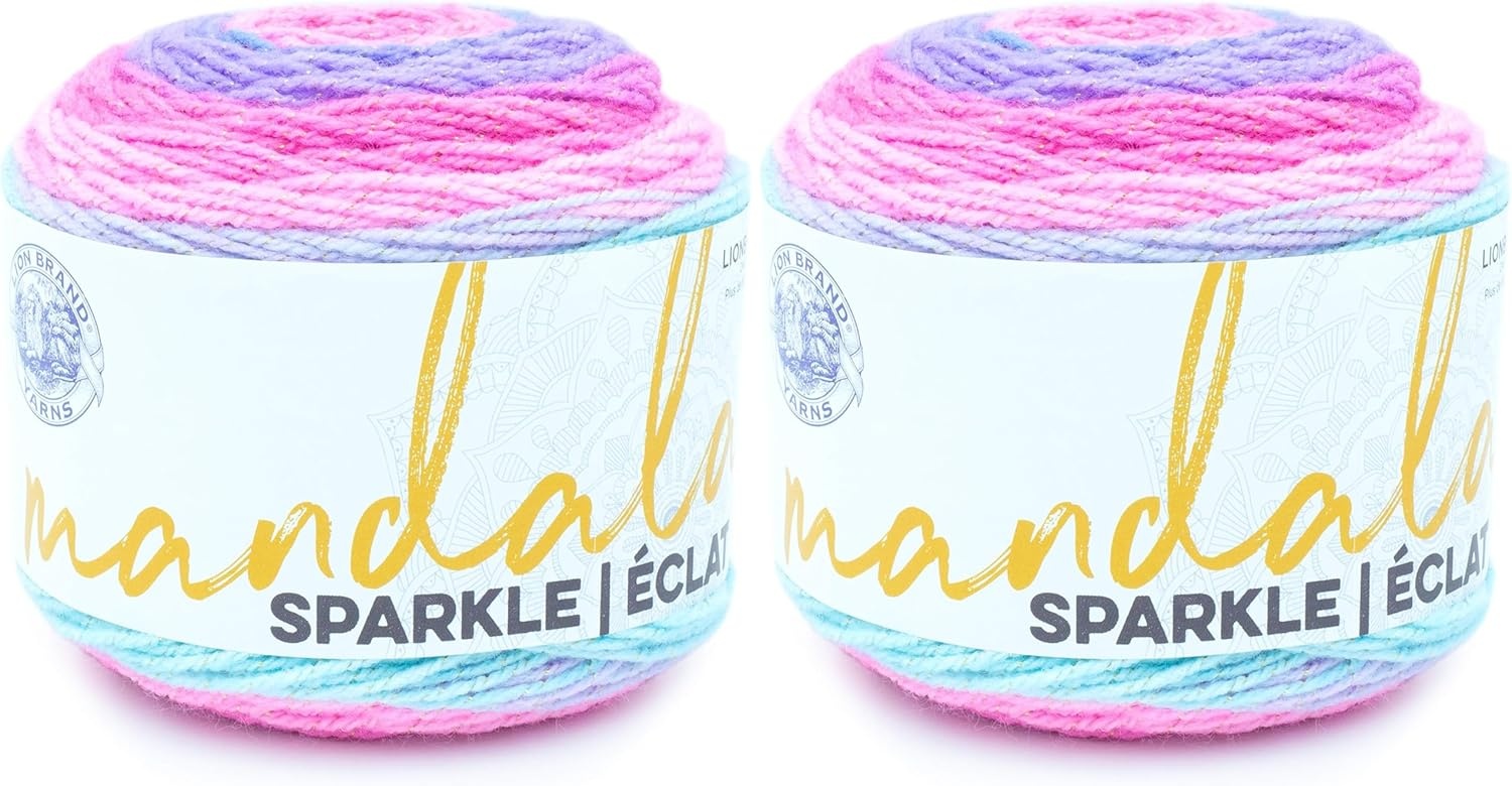 image:imageLion Brand Yarn Mandala Sparkle Yarn Crux 1 SkeinDraco