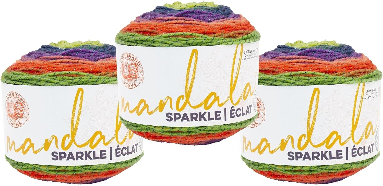 image:imageLion Brand Yarn Mandala Sparkle Yarn Crux 1 SkeinMonoceros